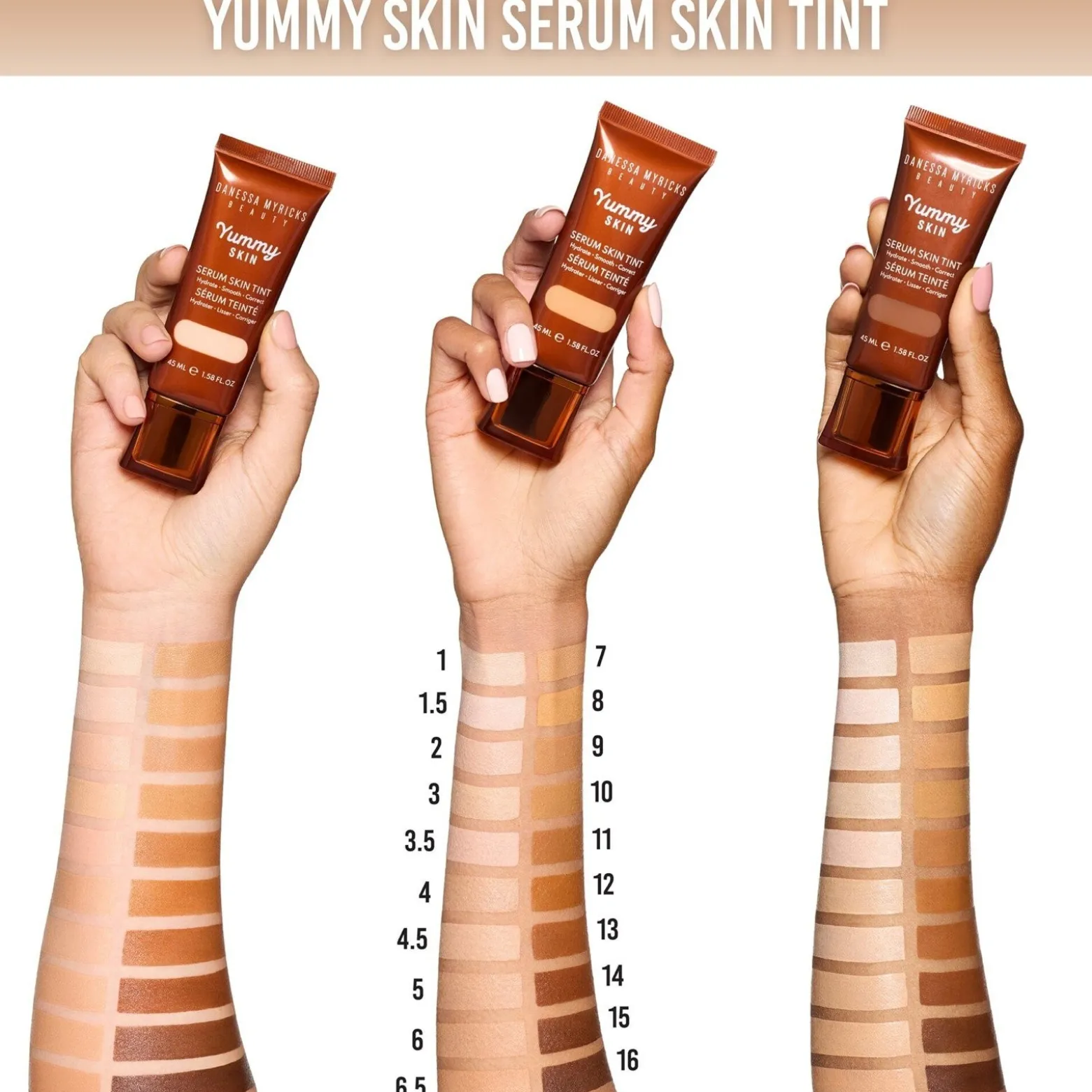 Danessa Myricks Beauty Yummy Skin Serum Skin Tint 5 45ml (1.58floz)