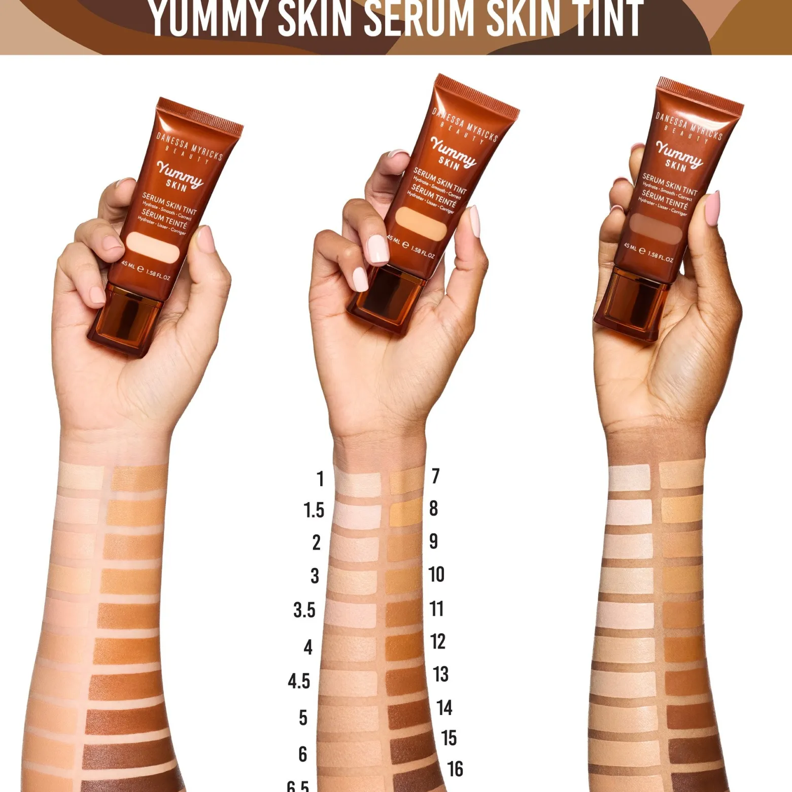 Danessa Myricks Beauty Yummy Skin Serum Skin Tint 7 45ml (1.58floz)