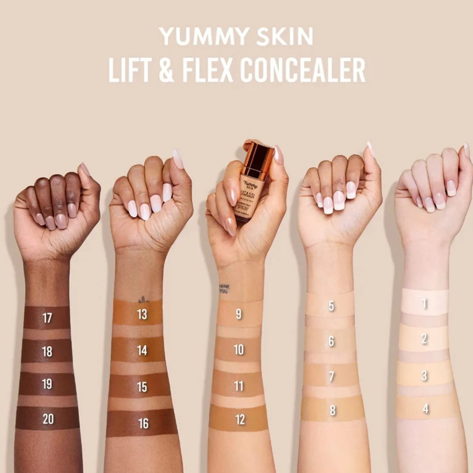 Danessa Myricks Beauty Yummy Skin Lift & Flex Concealer 10 Neutral 8.4ml (0.28floz)