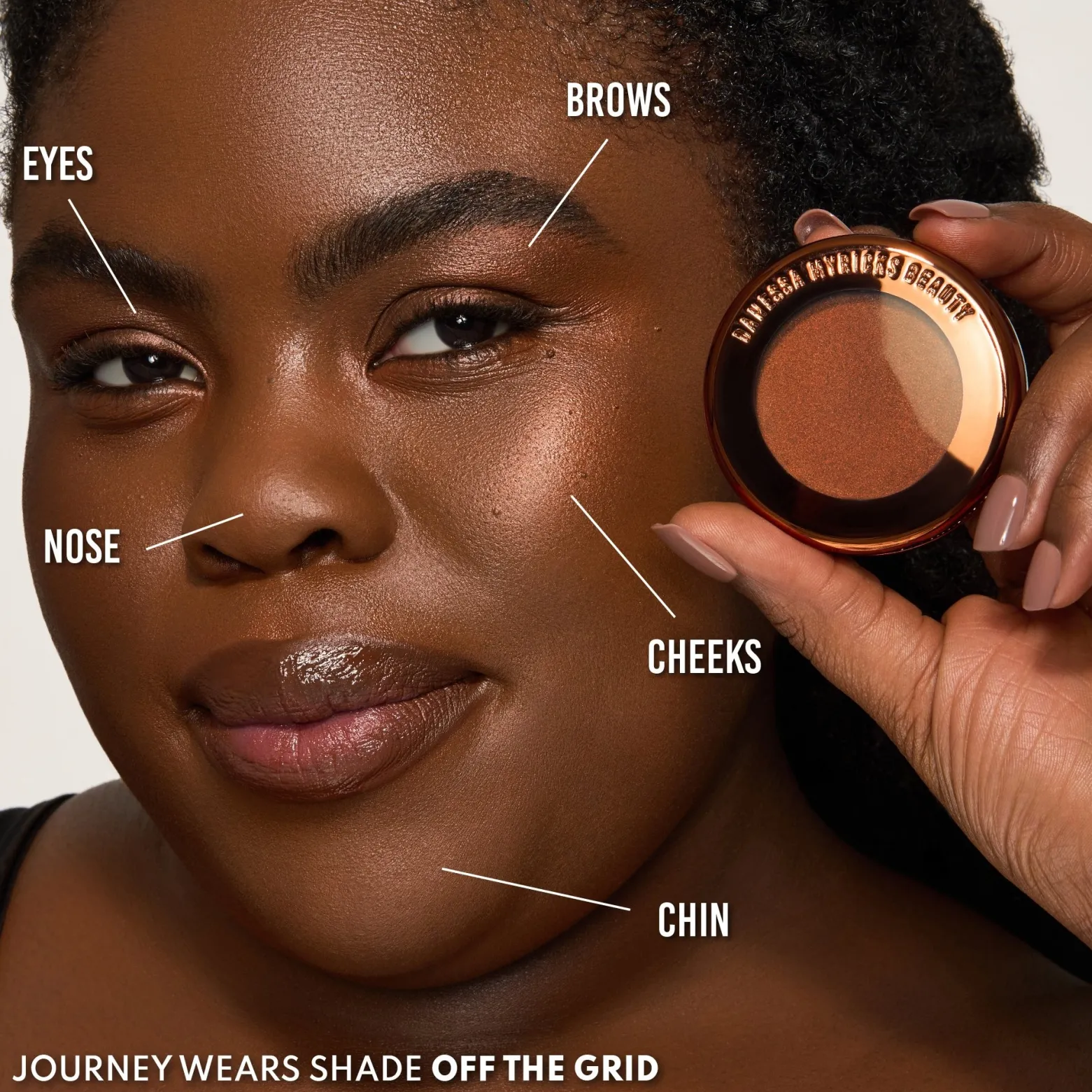 Danessa Myricks Beauty Yummy Skin Lowlighter Blurring Balm Powder Off The Grid 6g (0.21oz)