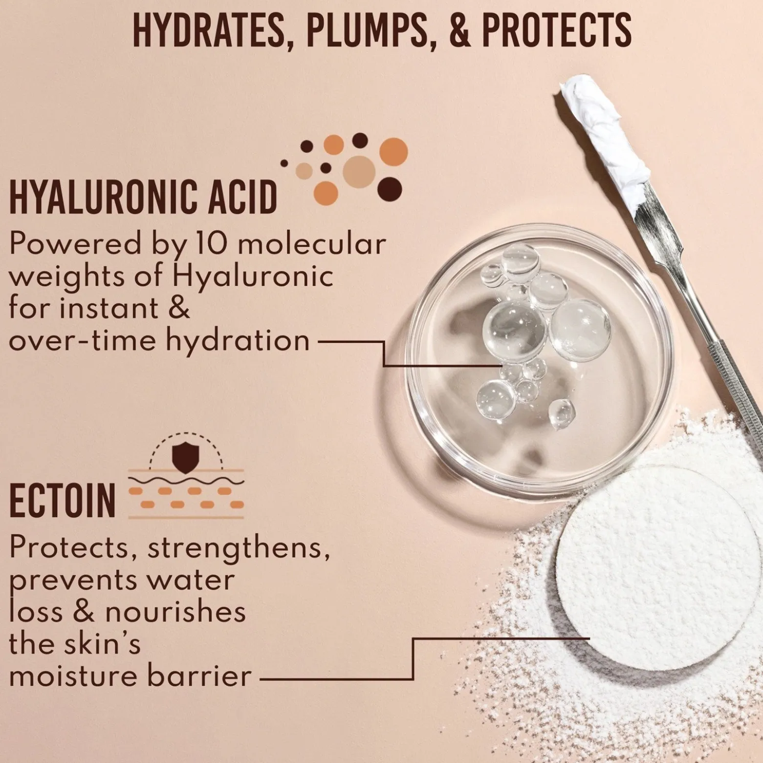 Danessa Myricks Beauty Yummy Skin 10/10 Barrier Boost Hyaluronic Acid + Ectoin Plumping Serum 50ml (1.69floz)