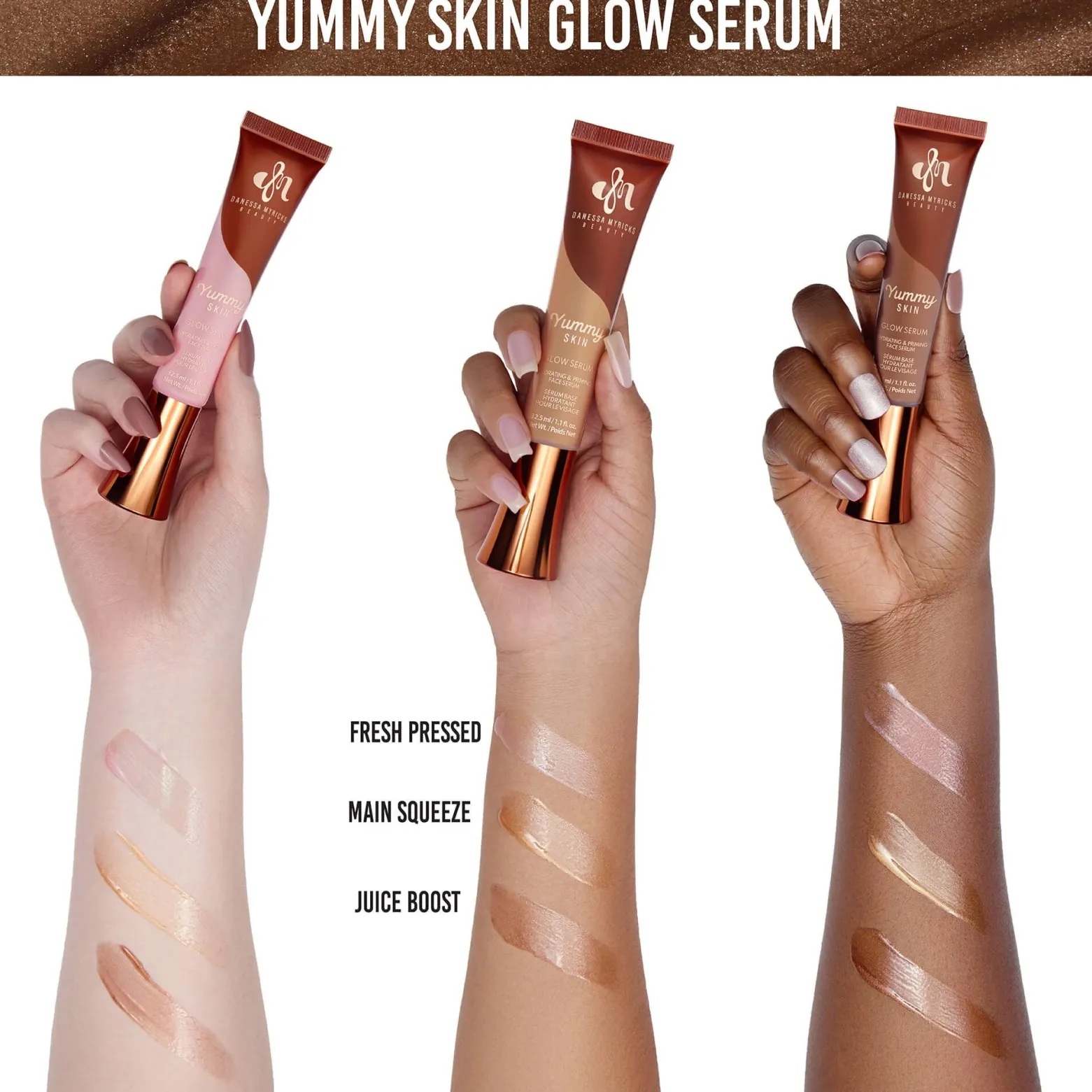 Danessa Myricks Beauty Yummy Skin Glow Serum Juice Boost 32.5ml (1.1floz)