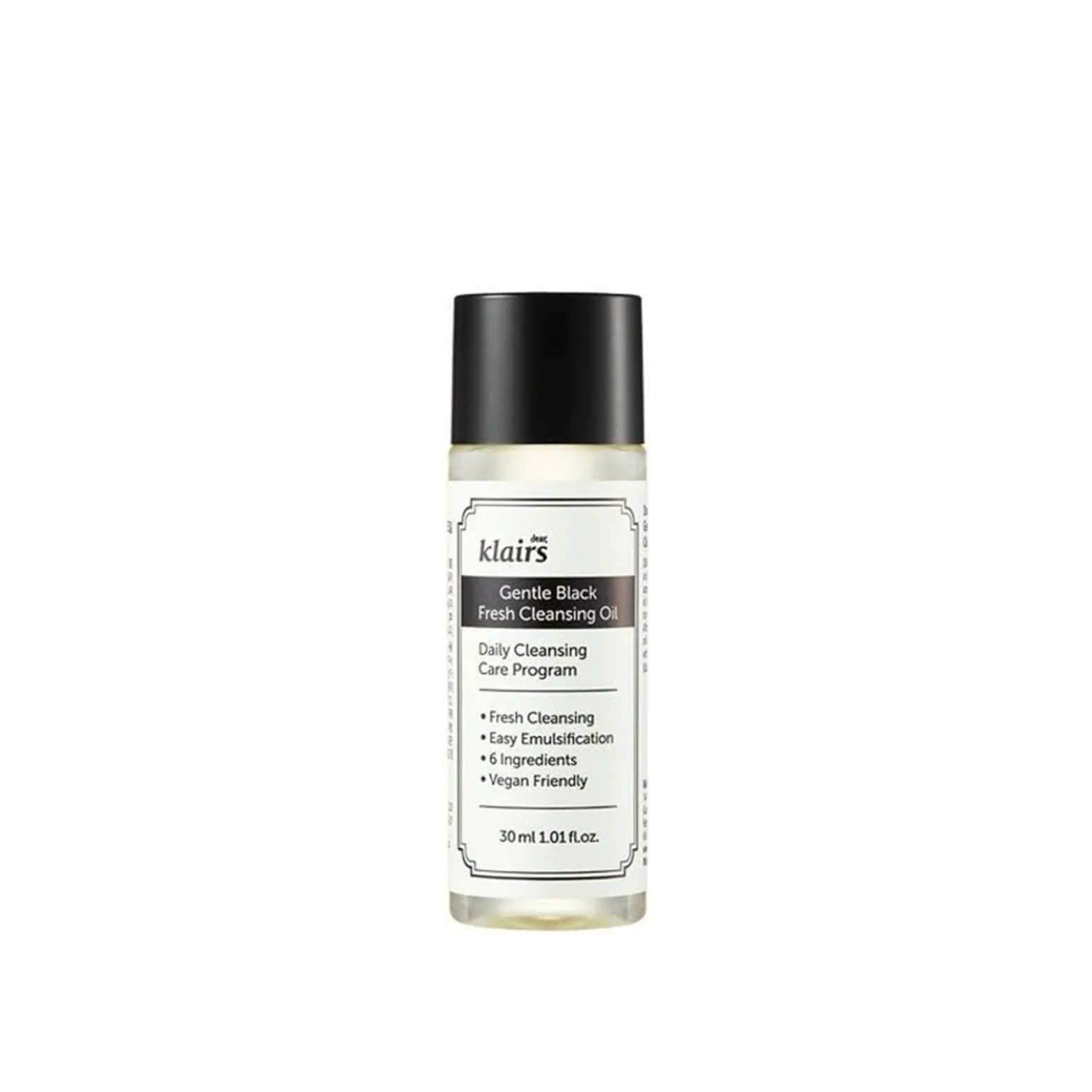 Dear, Klairs Gentle Black Fresh Cleansing Oil 30ml (1.01floz)