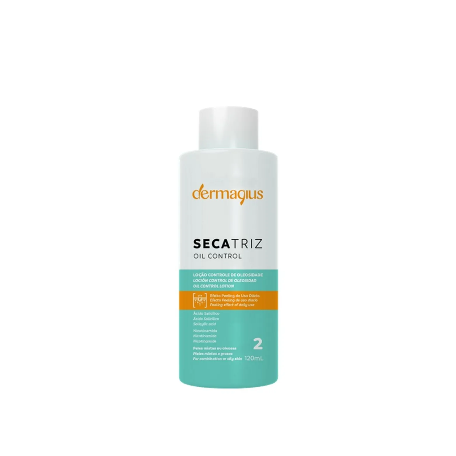 Dermagius Secatriz Oil Control Lotion 120ml (4.05floz)