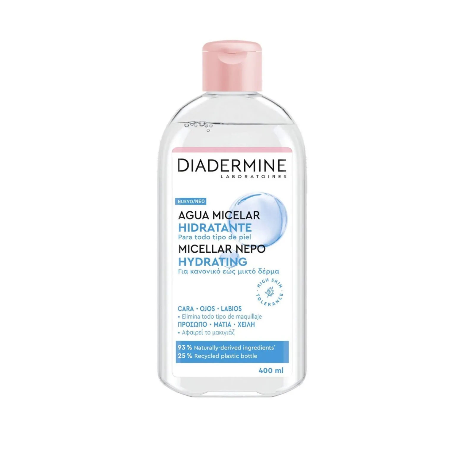 Diadermine Hydrating Micellar Water 400ml (13.53floz)