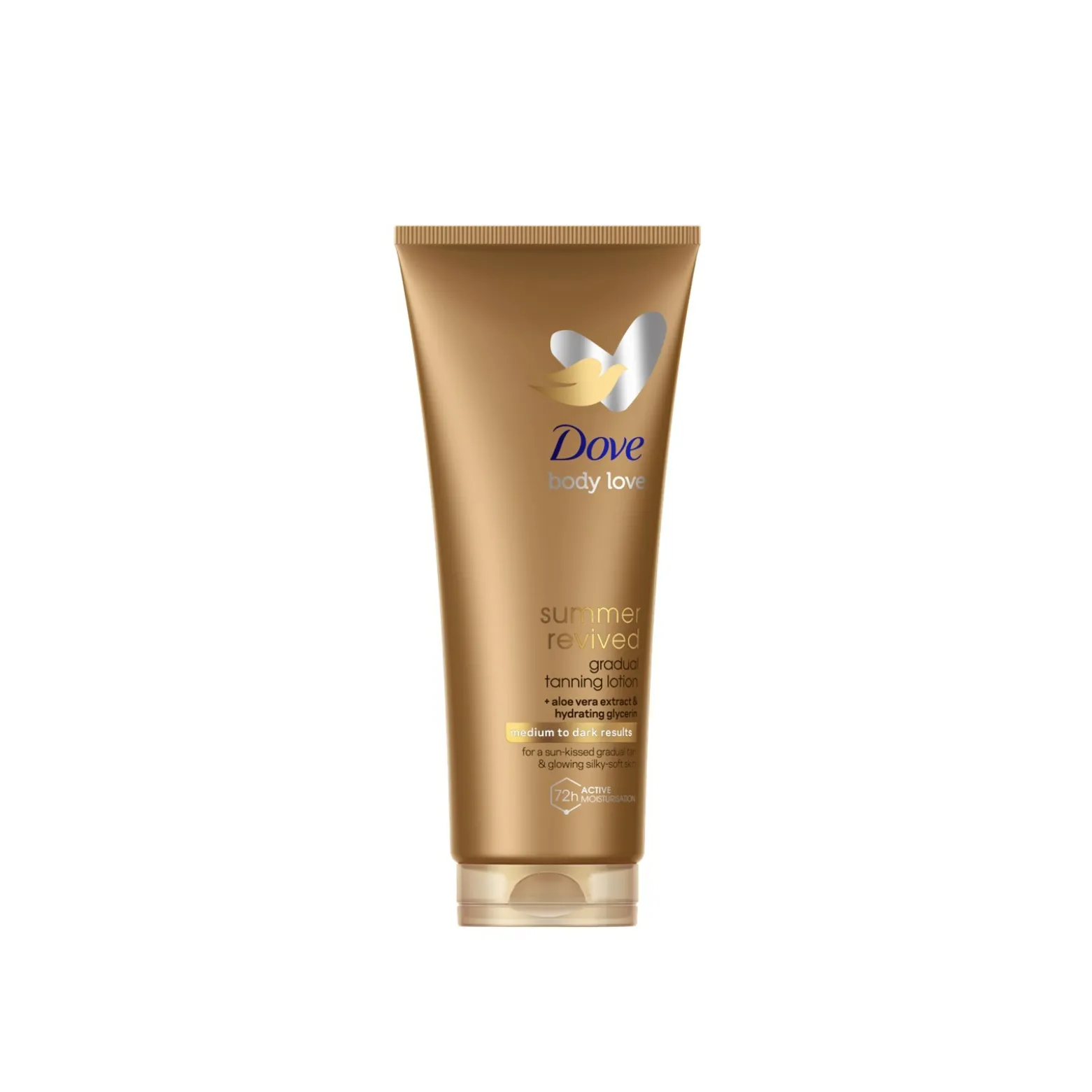 Dove Body Love Summer Revived Gradual Tanning Lotion Medium to Dark 200ml (6.76floz)