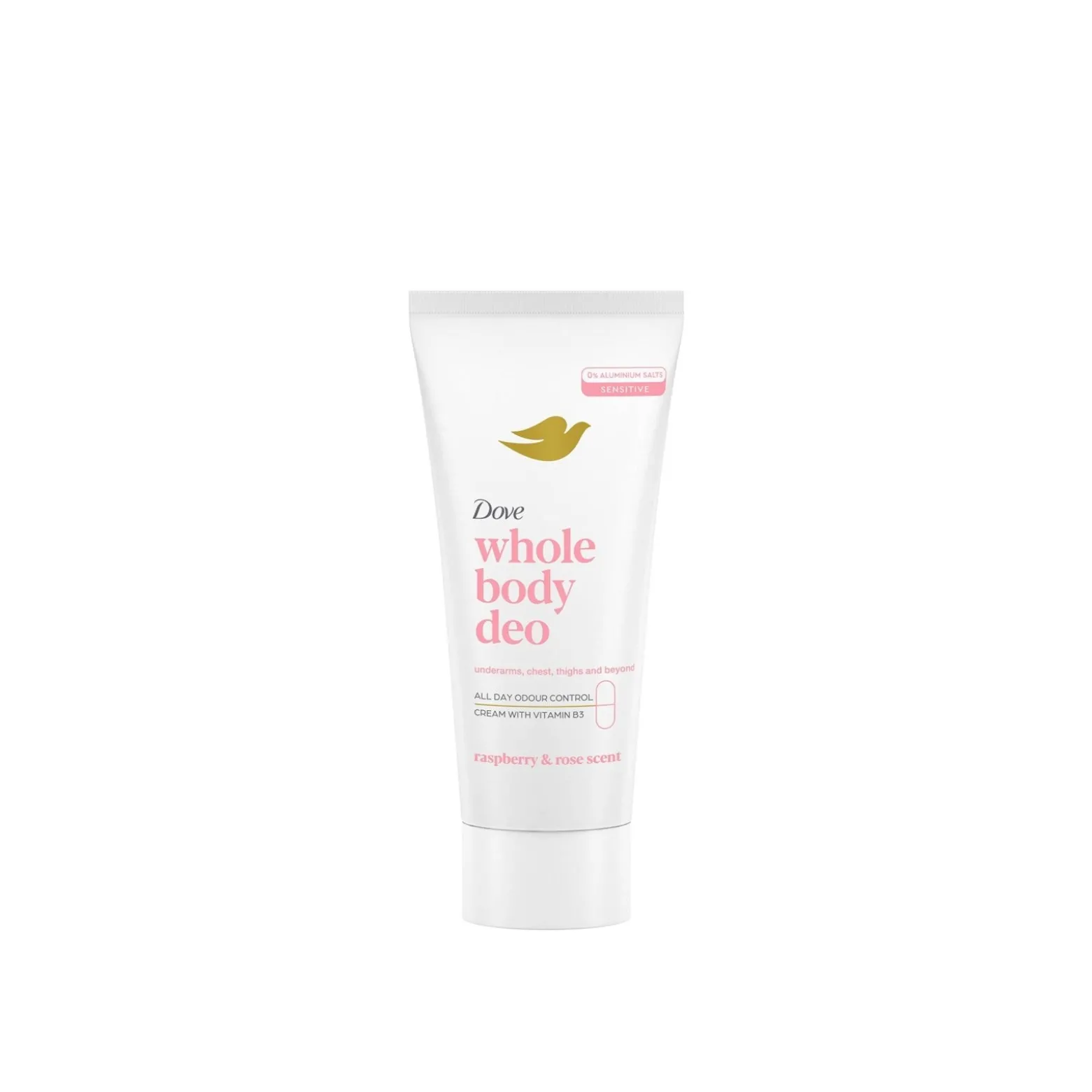Dove Whole Body Deo Raspberry & Rose Deodorant Cream 75ml (5.07floz)
