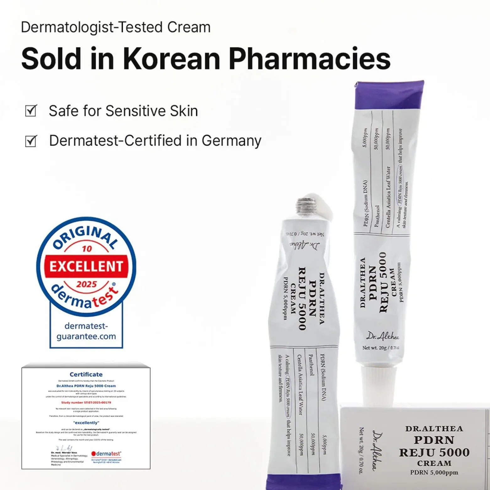Dr. Althea PDRN Reju 5000 Cream 20g (0.70oz)