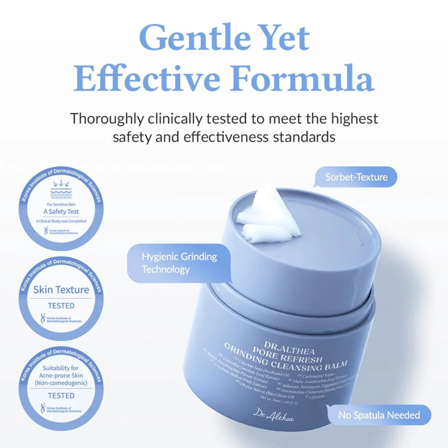 Dr. Althea Pore Refresh Grinding Cleansing Balm 50ml (1.69floz)