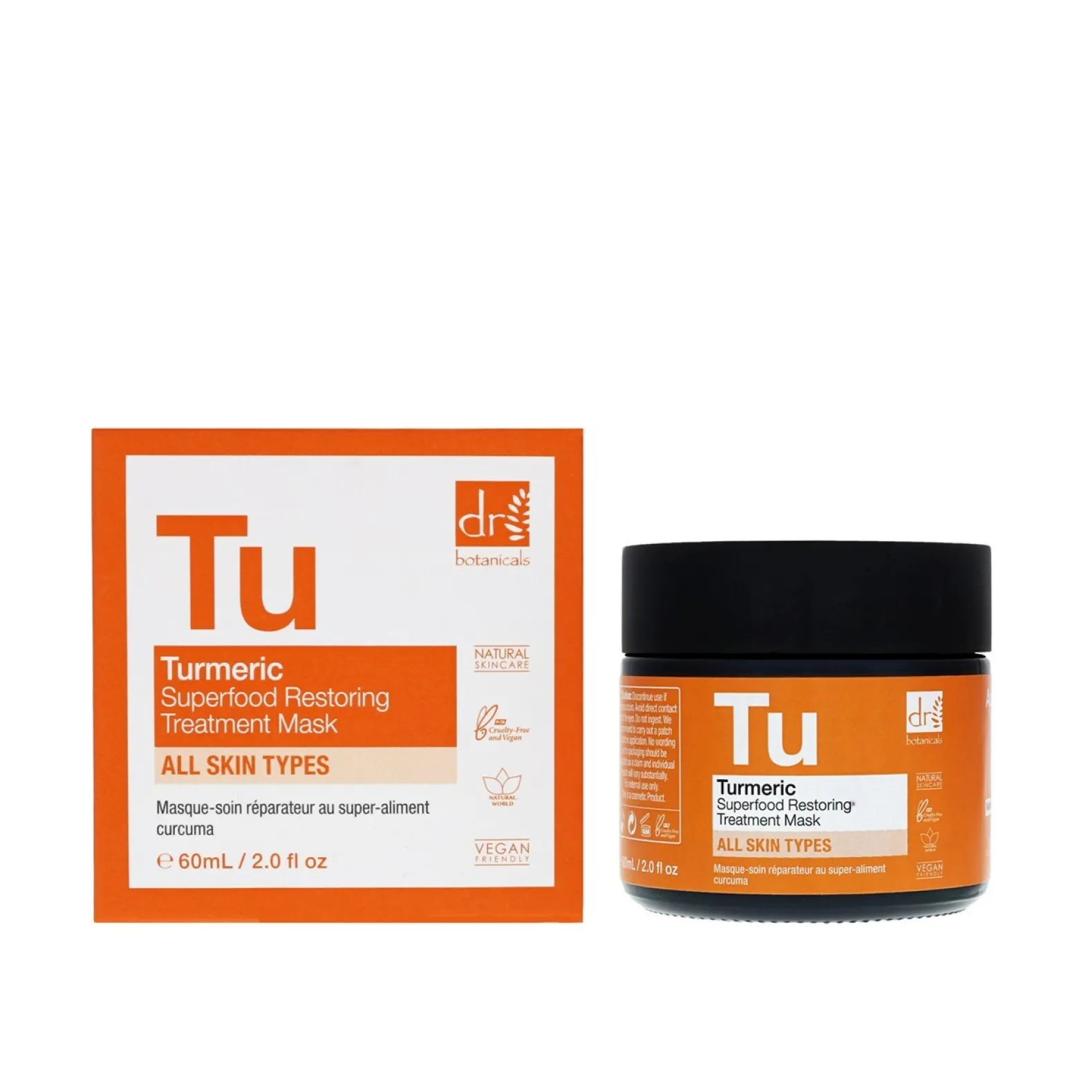 Dr. Botanicals Apothecary Turmeric Restoring Treatment Mask 60ml (2.03floz)