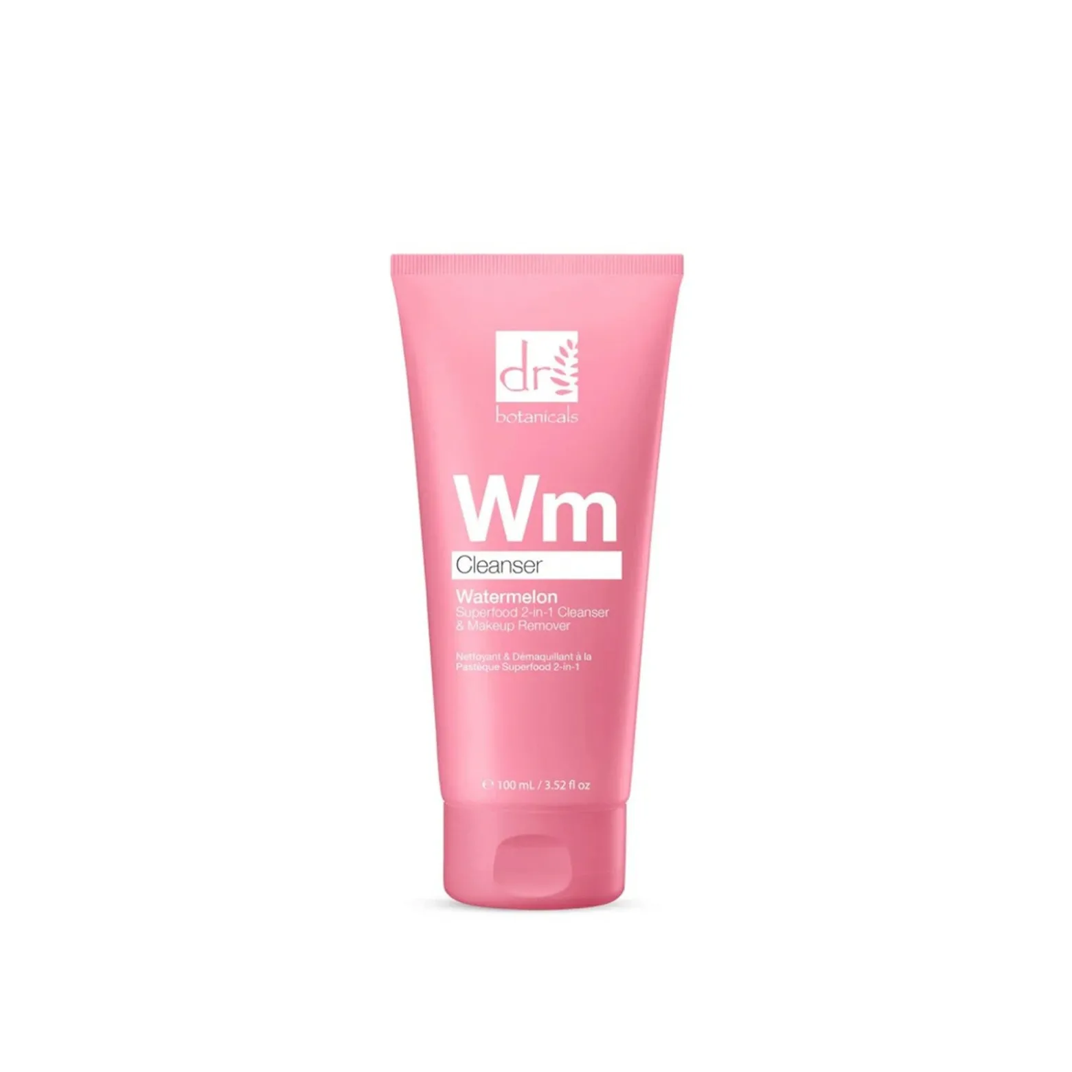 Dr. Botanicals Apothecary Watermelon Superfood 2-In-1 Cleanser & Makeup Remover 100ml (3.38floz)