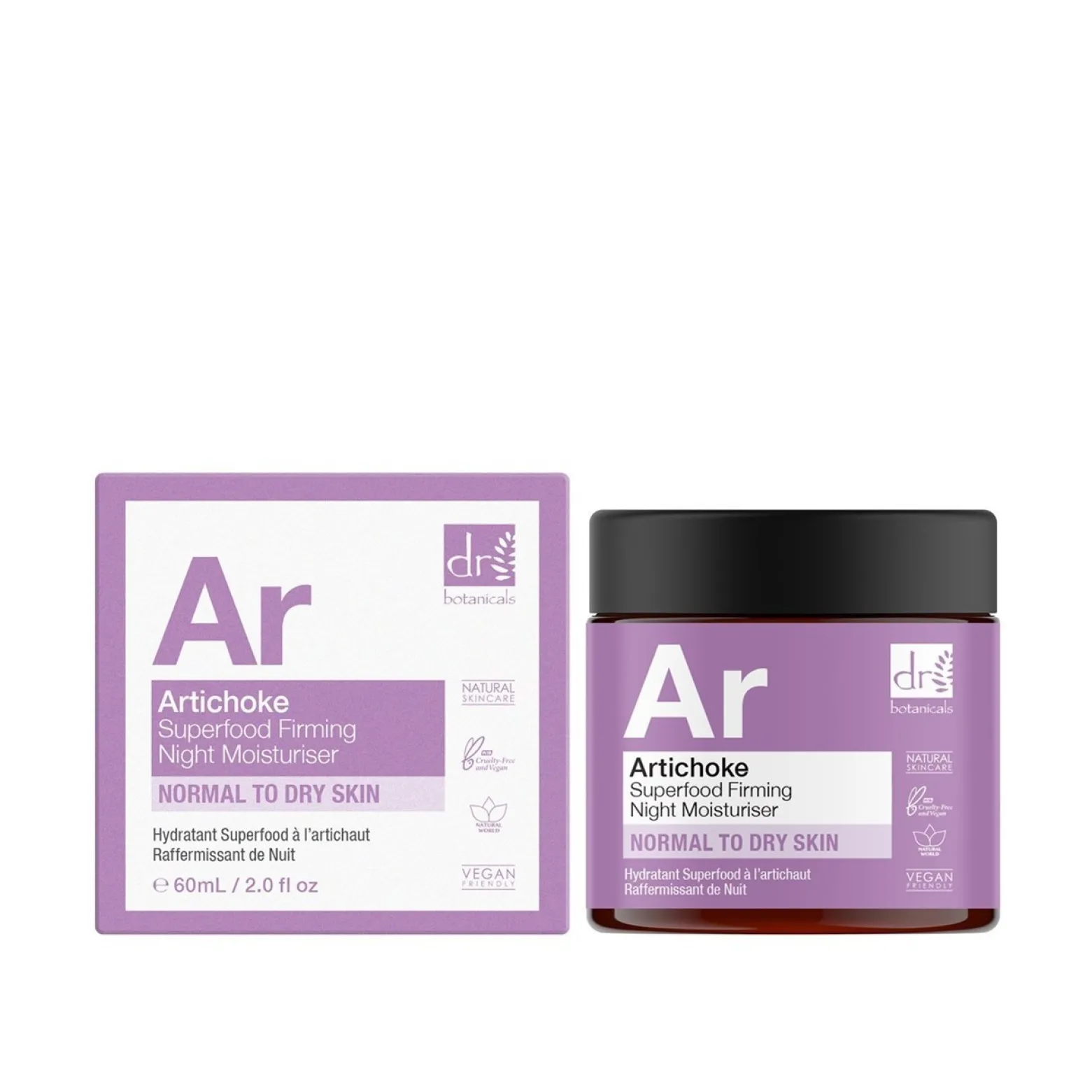 Dr. Botanicals Apothecary Artichoke Firming Night Moisturiser 60ml (2.03floz)