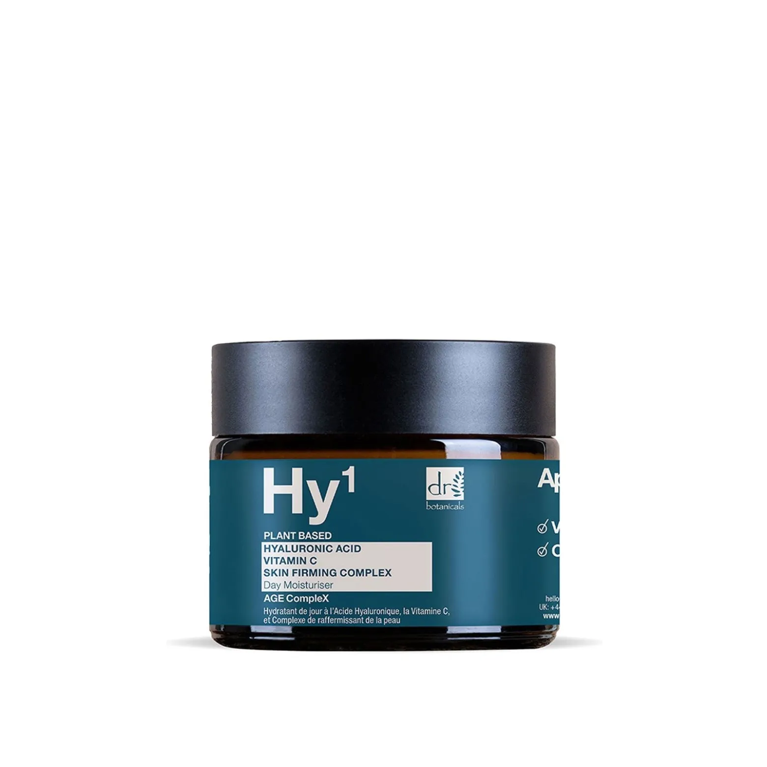 Dr. Botanicals Hy1 Hyaluronic Acid, Vitamin C Skin Firming Complex Day Moisturizer 60ml (2.0floz)