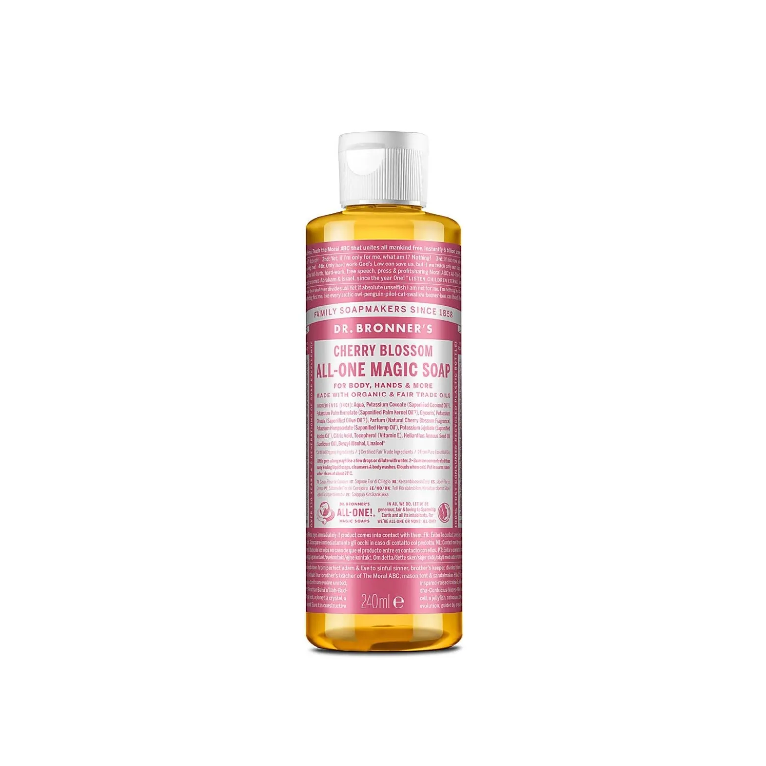 Dr. Bronner's All-One Magic Soap Cherry Blossom 240ml (8.11floz)