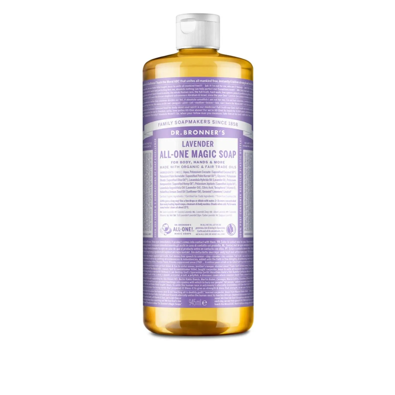 Dr. Bronner's All-One Magic Soap Lavender 945ml (32floz)
