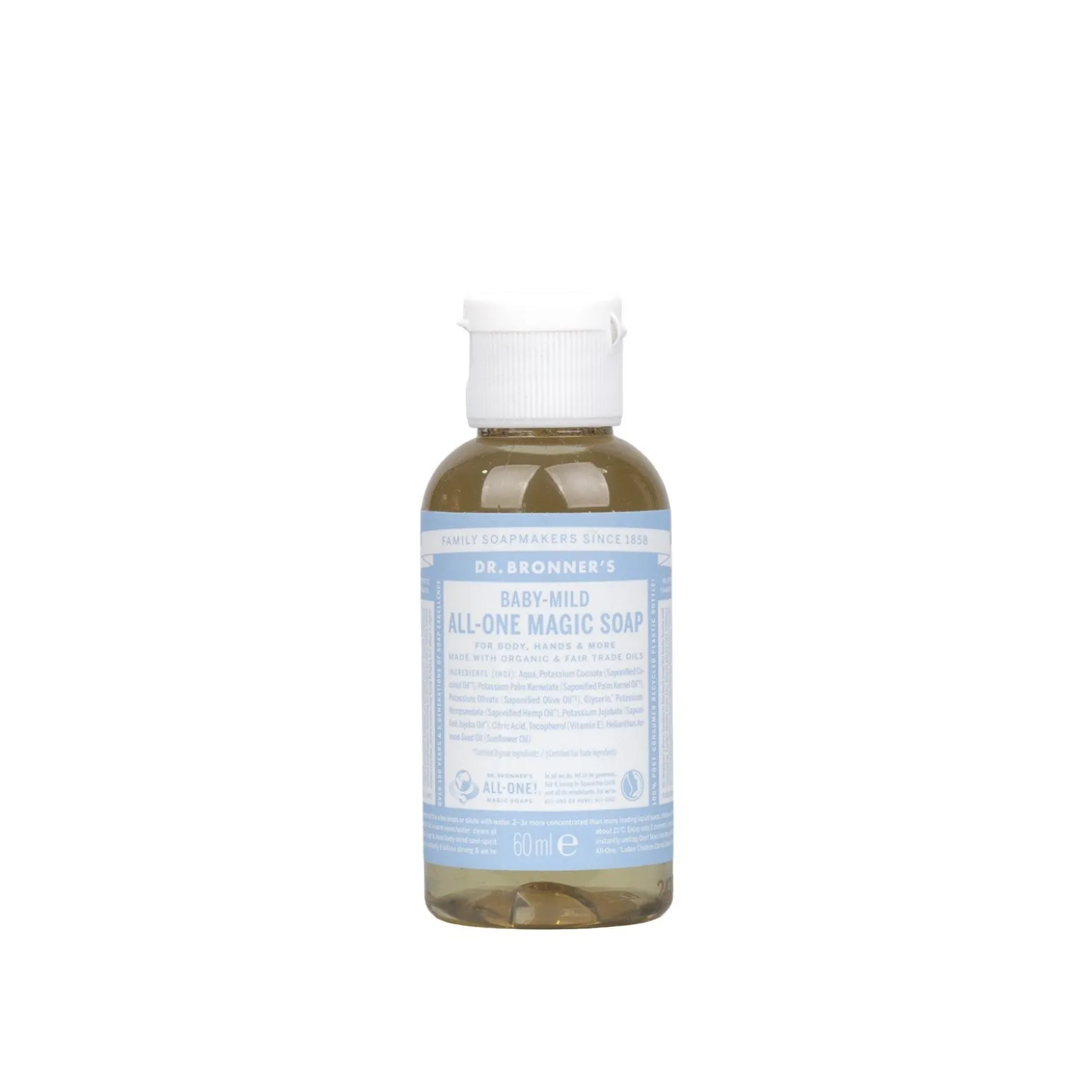 Dr. Bronner's All-One Magic Soap Baby-Mild 60ml (2.02floz)
