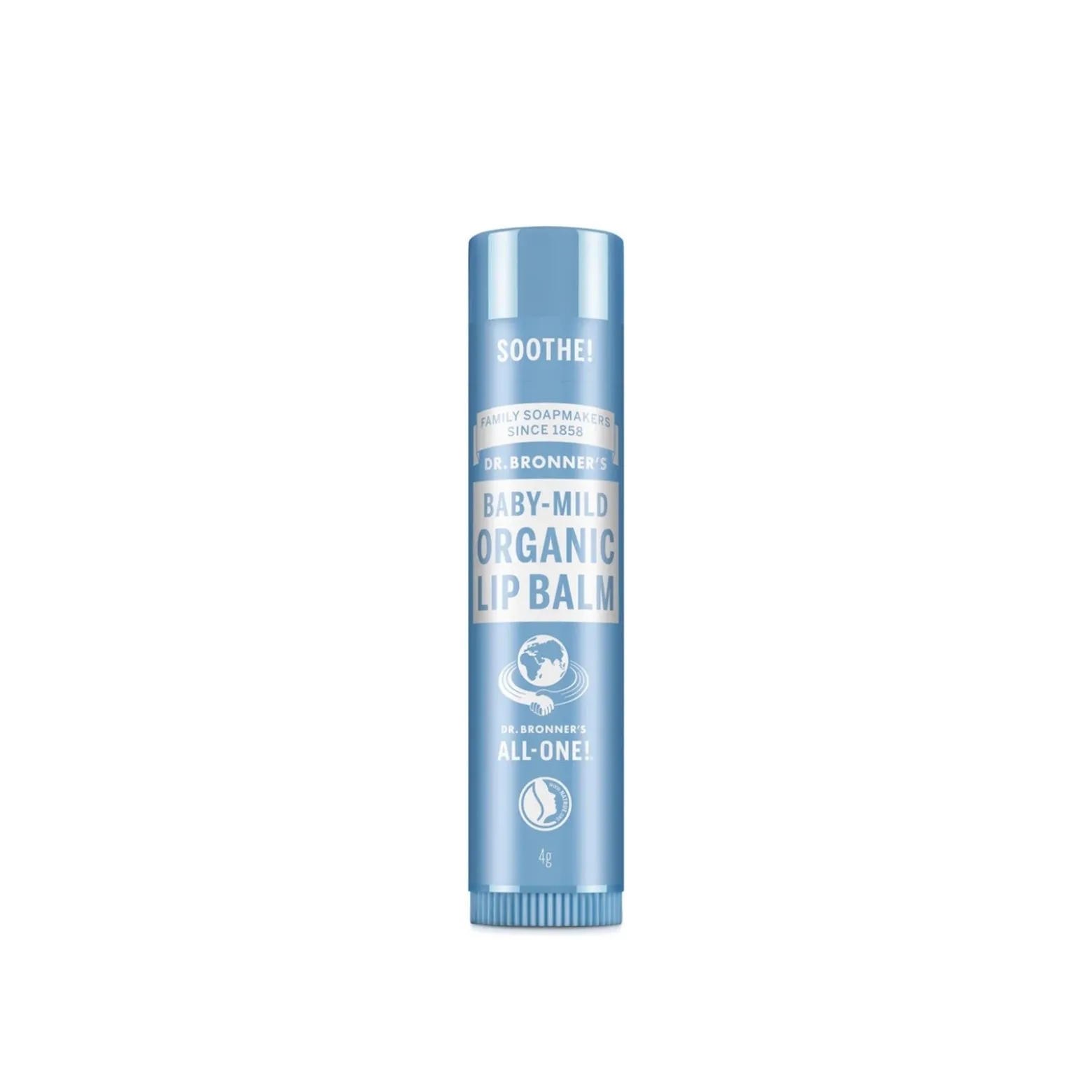 Dr. Bronner's Organic Lip Balm Baby-Mild 4g (0.14oz)