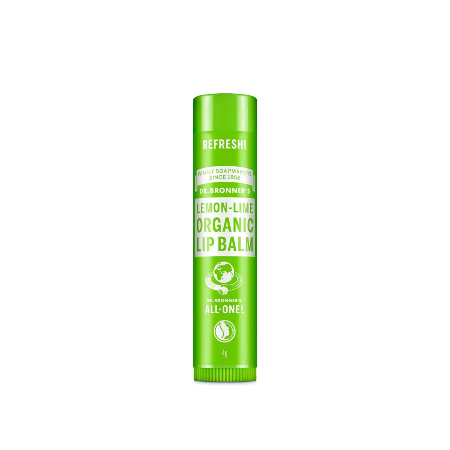 Dr. Bronner's Organic Lip Balm Lemon-Lime 4g (0.14oz)