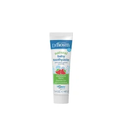Dr. Brown’s Natural Baby Toothpaste Strawberry Flavor 0-3 Years 40g (1.4oz)