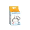 Dr. Brown's Options+ Slow Flow Wide-Neck Baby Bottle Silicone Nipple 0m+ x2