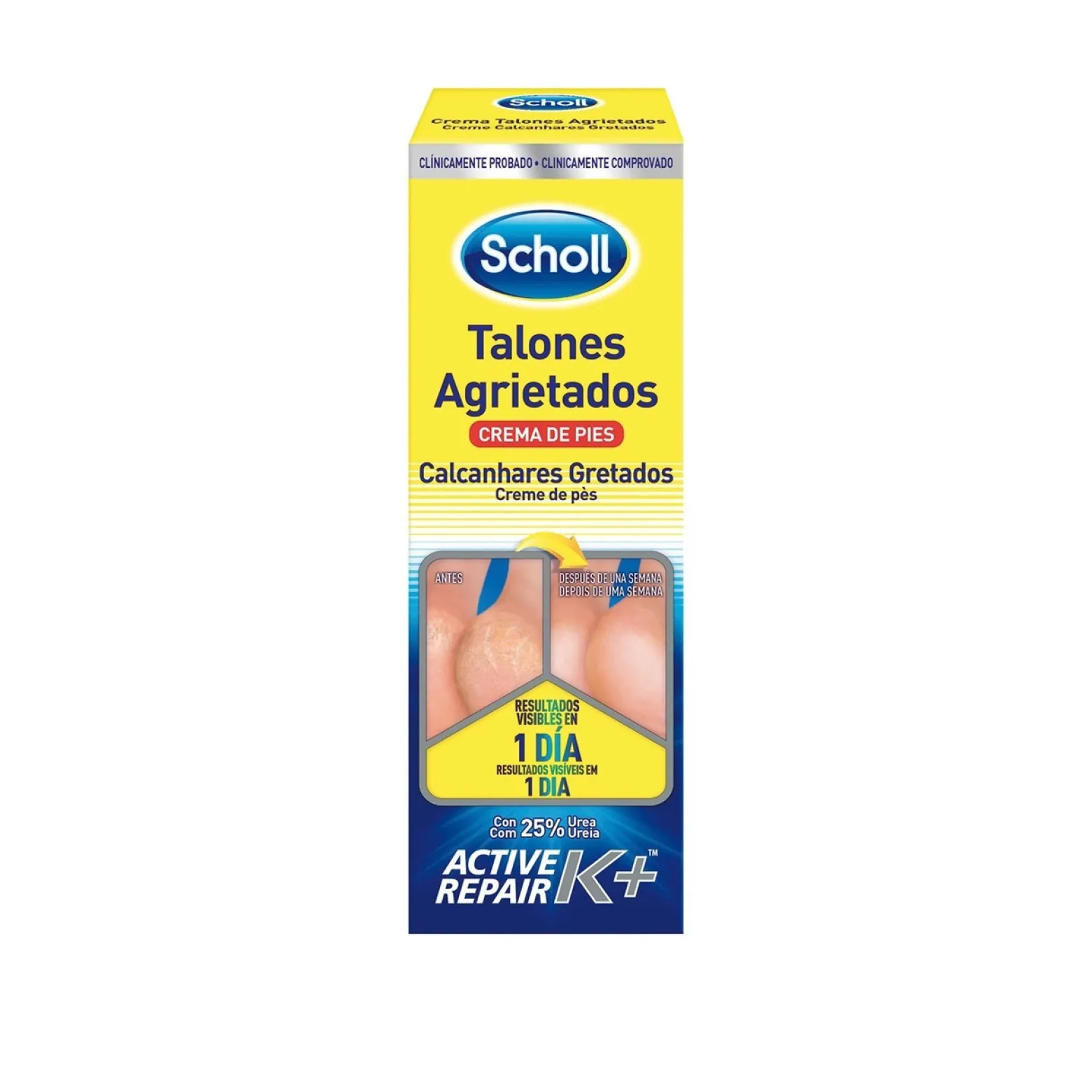Dr Scholl Cracked Heels Repair Cream K+ 60ml (2.03floz)