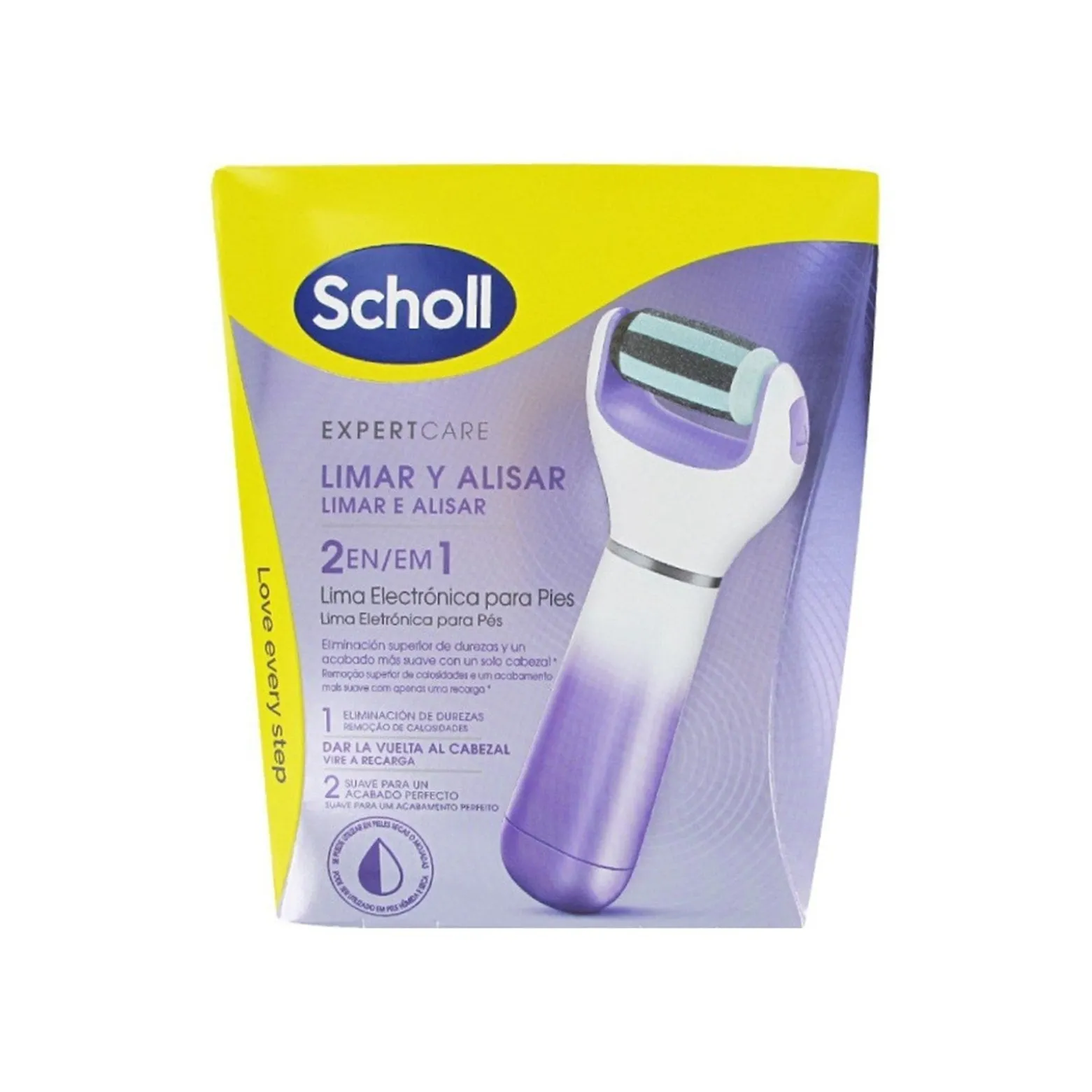 Dr Scholl Expert Care File & Smooth 2-In-1 Electronic Foot File System
