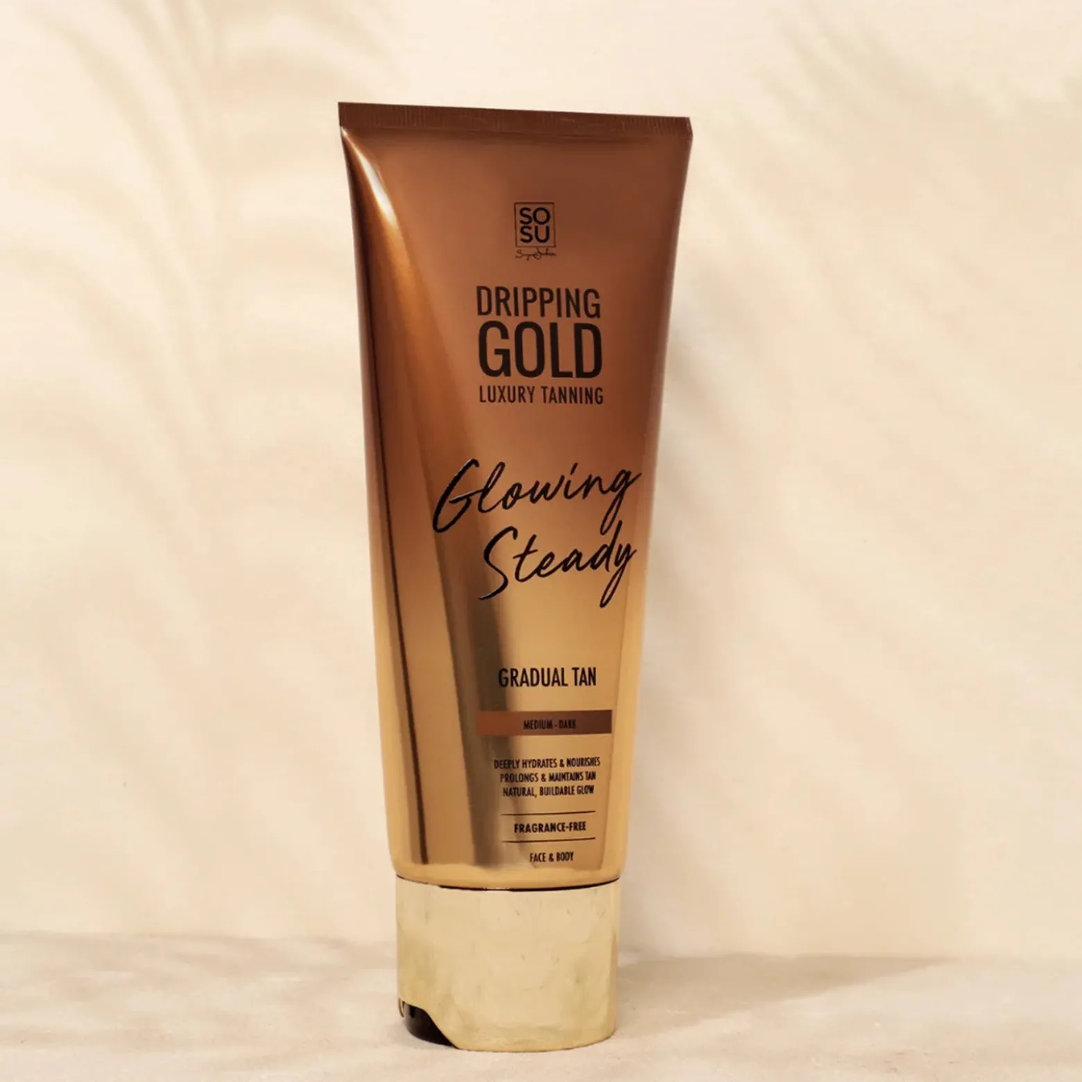 Dripping Gold Luxury Tanning Glowing Steady Medium-Dark 200ml (6.76floz)