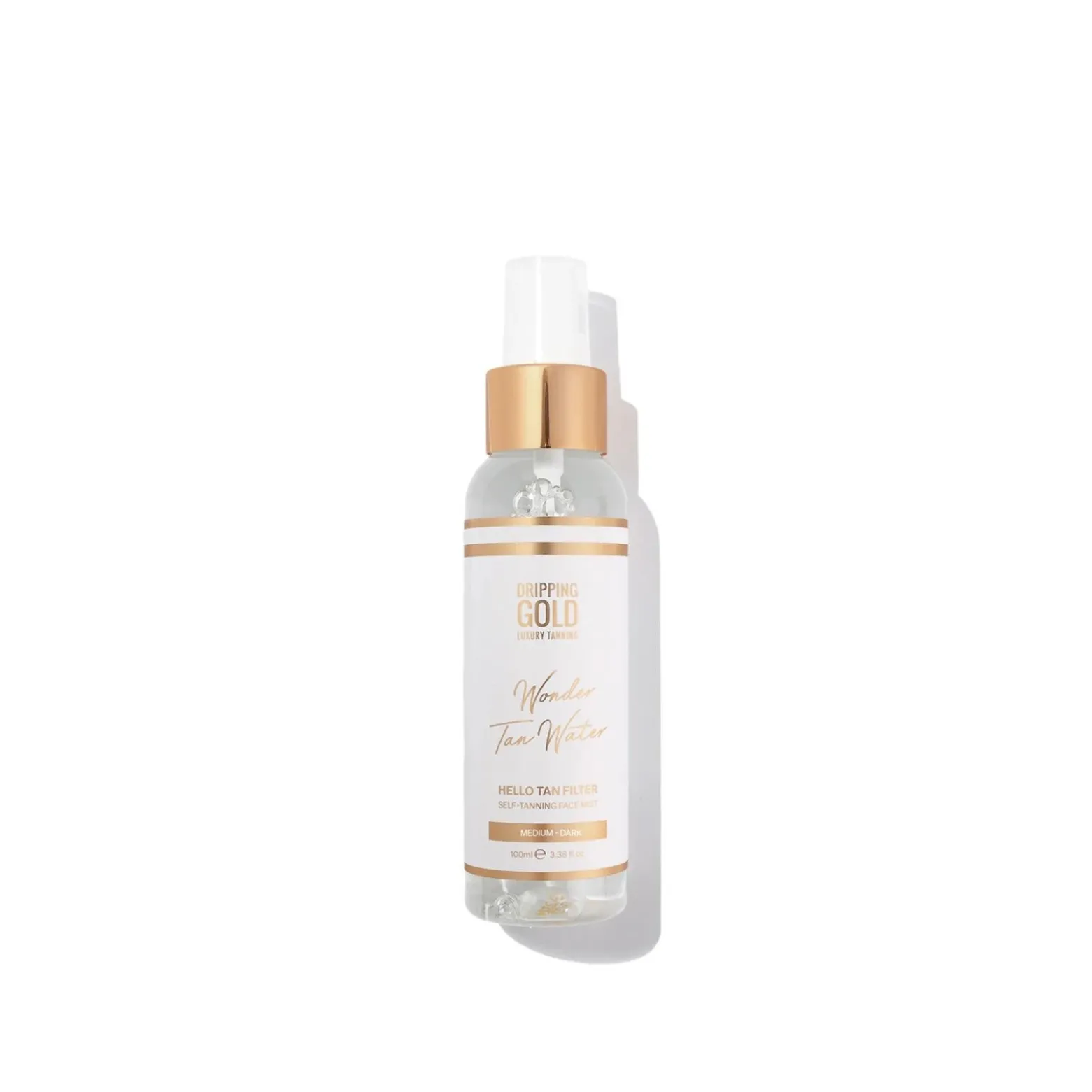 Dripping Gold Luxury Tanning Wonder Tan Water Medium-Dark 100ml (3.38floz)