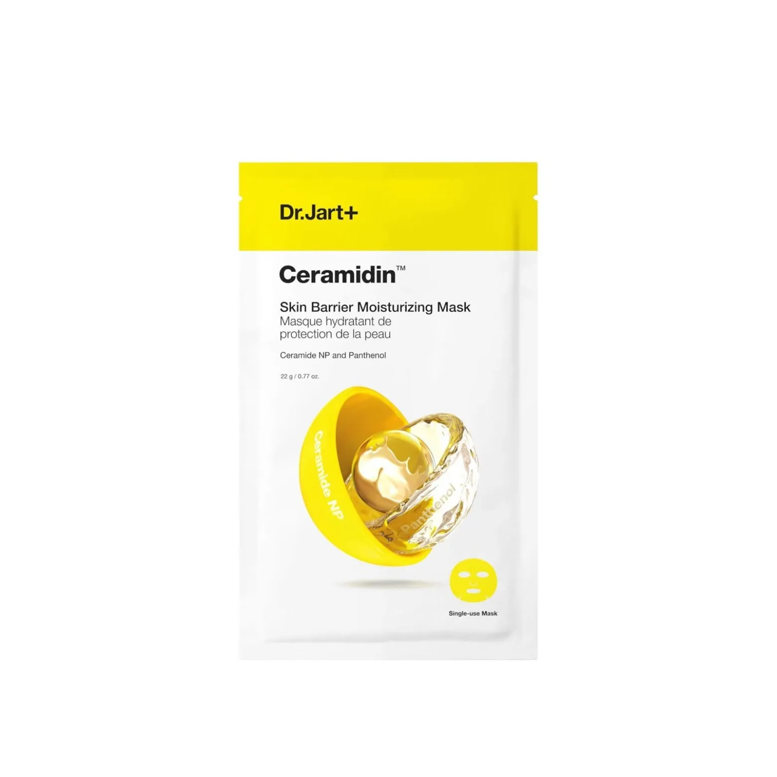 Dr.Jart+ Ceramidin Skin Barrier Moisturizing Mask 22g (0.77oz)