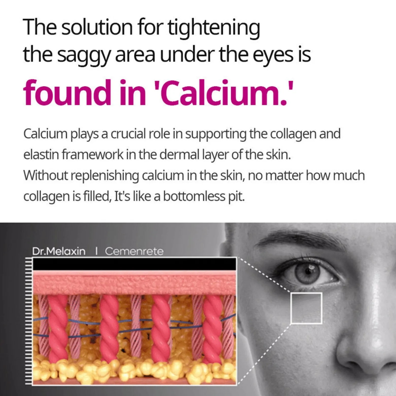 Dr.Melaxin Cemenrete Calcium Intense Ampoule Plus 30ml (1.01floz)