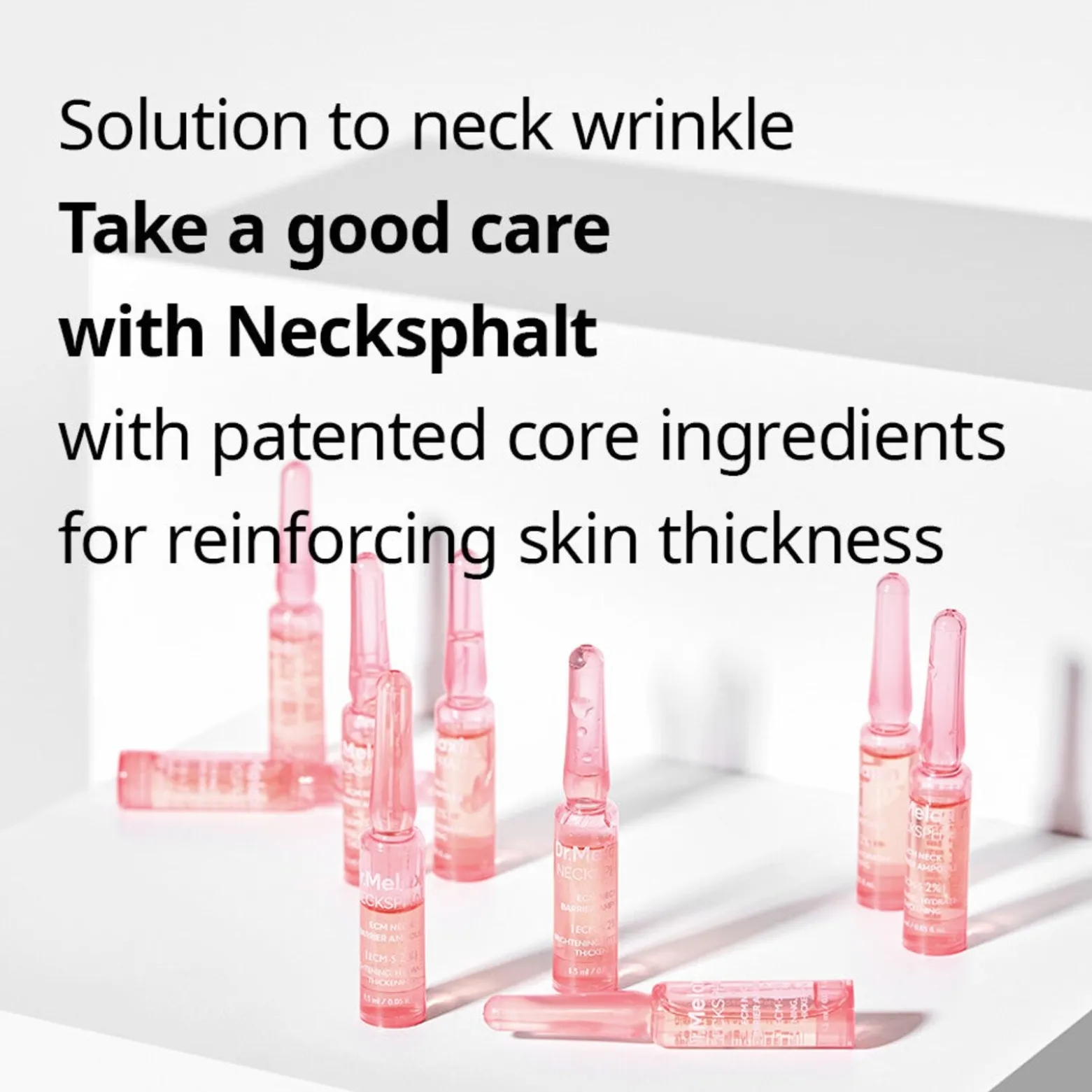 Dr.Melaxin Necksphalt ECM Ceramide Neck Serum 1.5ml x10 (0.05flozx10)