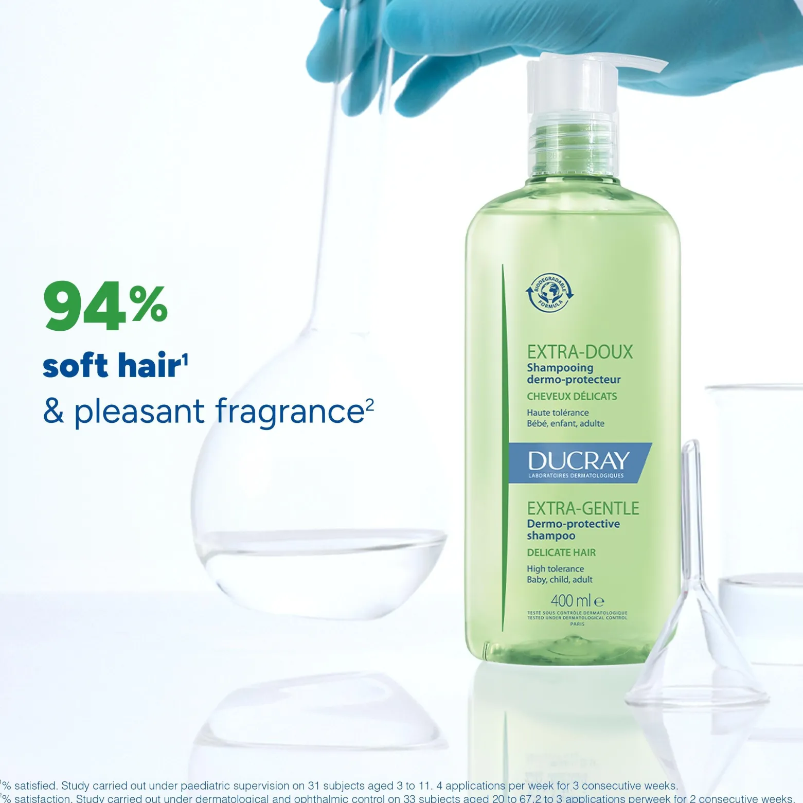 Ducray Extra-Doux Dermo-Protective Shampoo 400ml (13.53floz)
