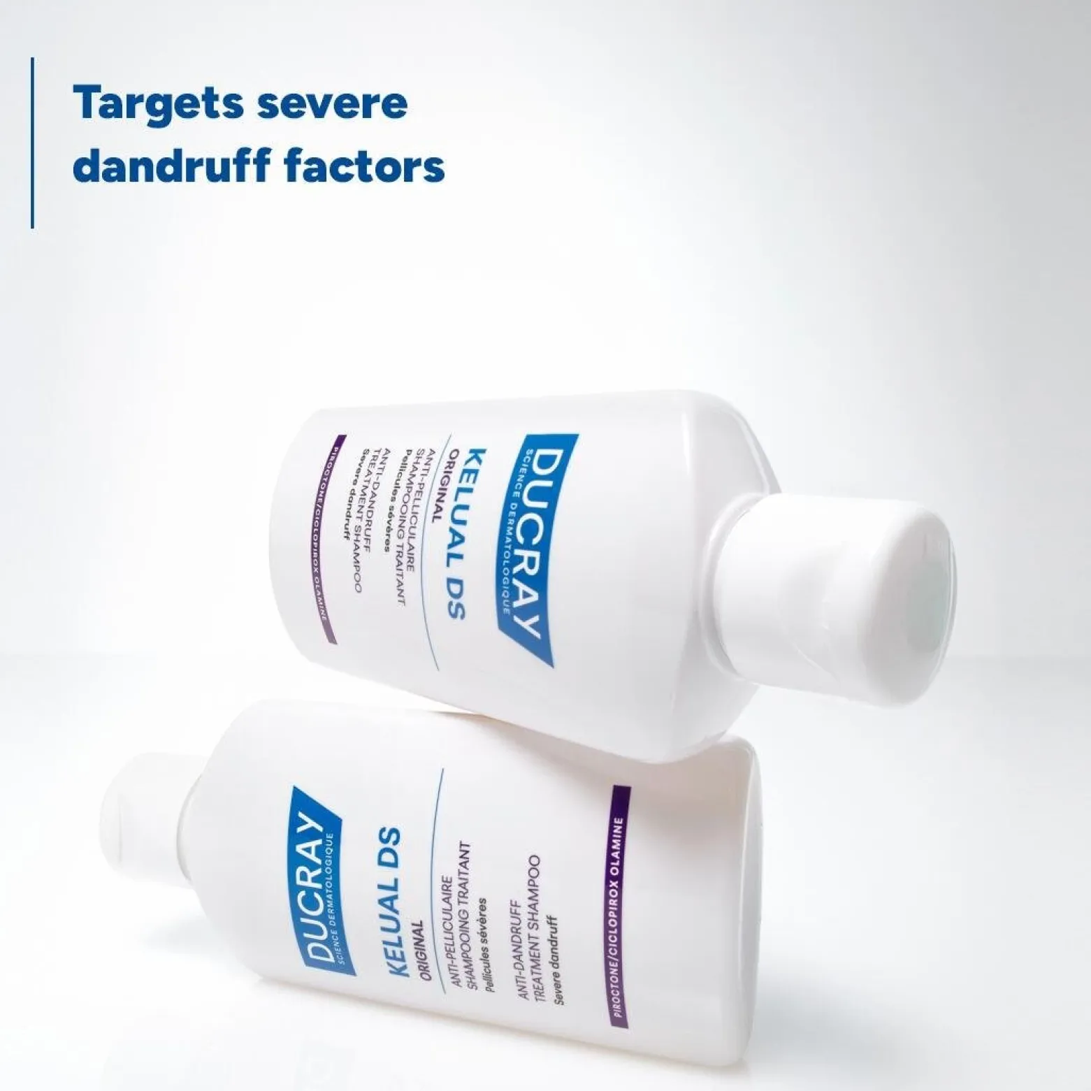 Ducray Kelual DS Anti-Dandruff Treatment Shampoo 100ml (3.38floz)