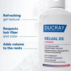 Ducray Kelual DS Intensive Anti-Dandruff Treatment Shampoo 100ml (3.38floz)