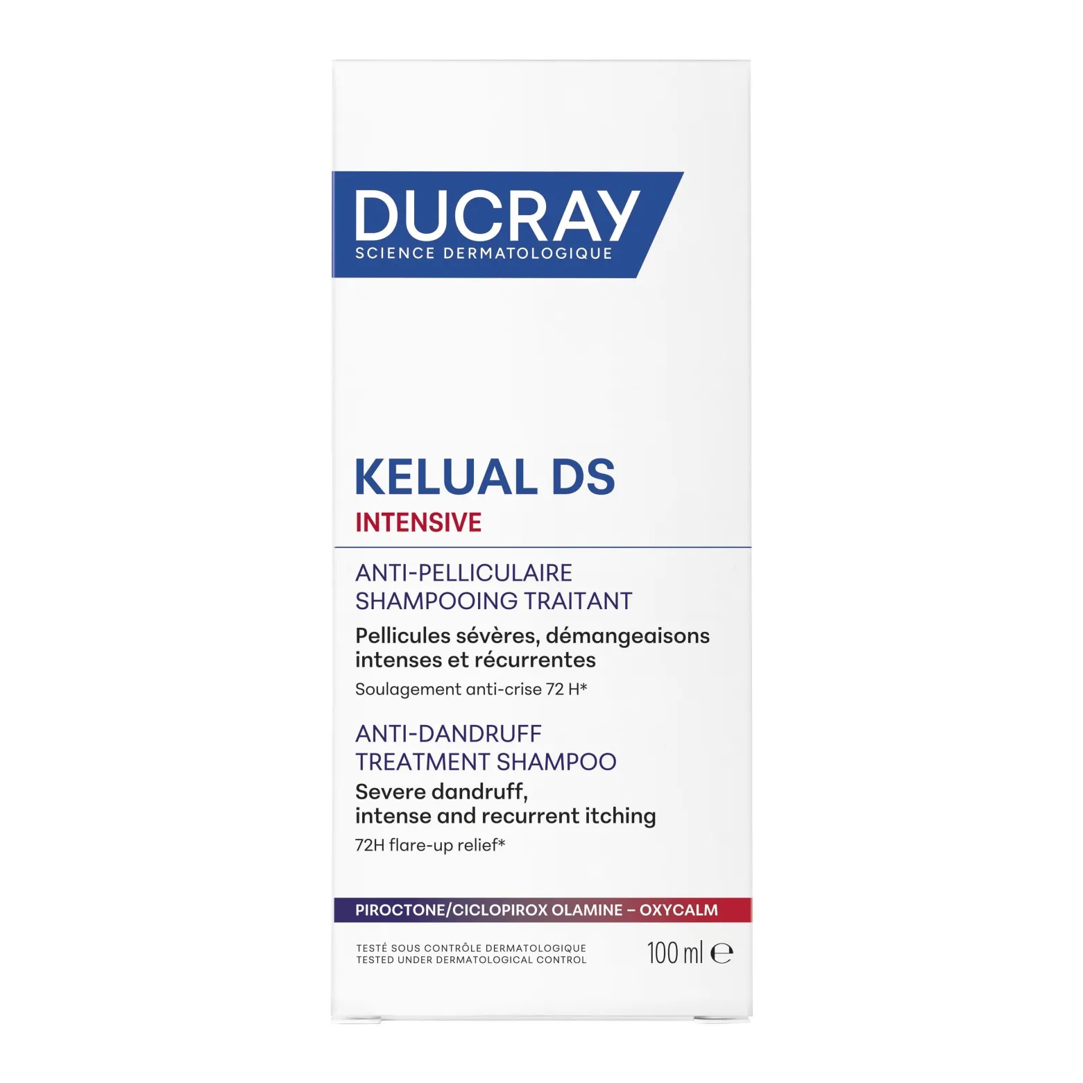 Ducray Kelual DS Intensive Anti-Dandruff Treatment Shampoo 100ml (3.38floz)