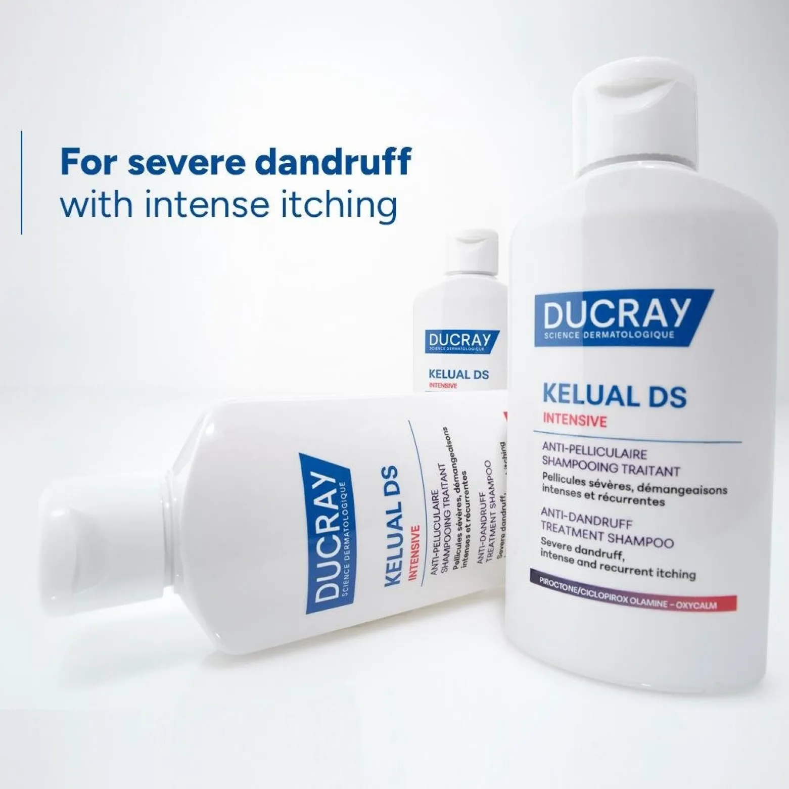 Ducray Kelual DS Intensive Anti-Dandruff Treatment Shampoo 100ml (3.38floz)