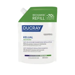 Ducray Kelual Squanorm Anti-Dandruff Regulating Shampoo Oily Dandruff Refill 400ml (13.53floz)