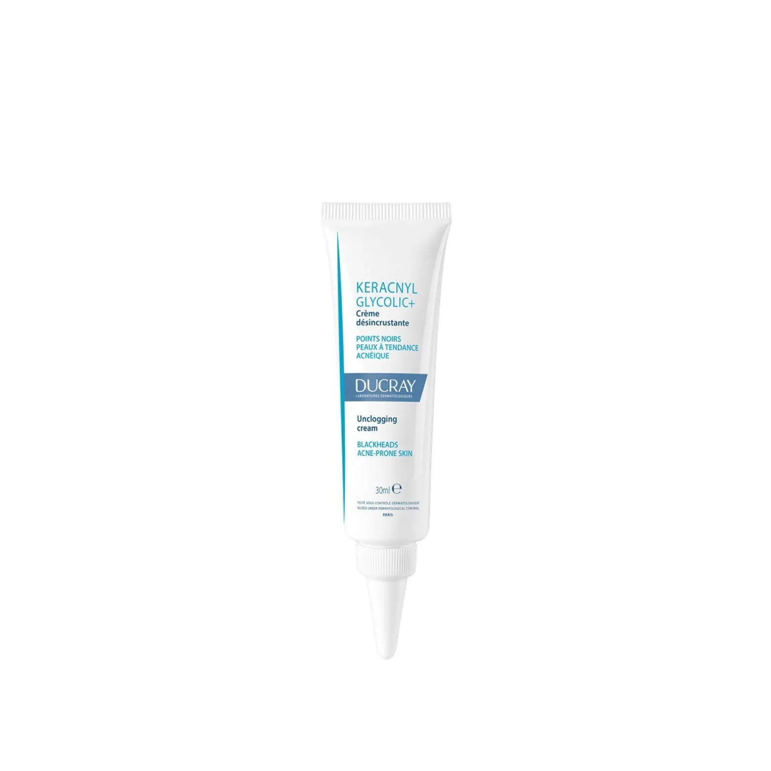 Ducray Keracnyl Glycolic+ Unclogging Cream 30ml (1.01floz)