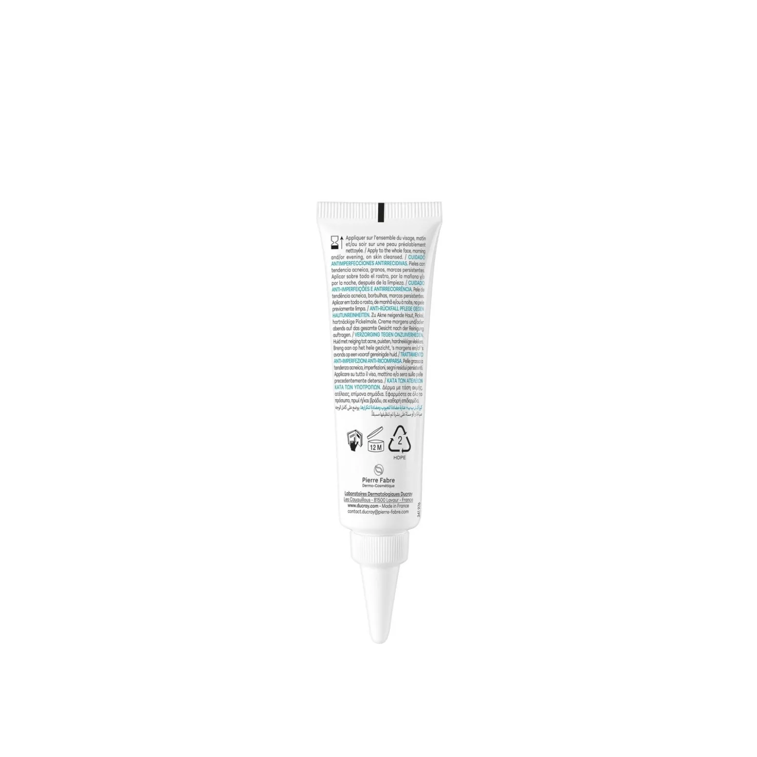 Ducray Keracnyl PP+ Anti-Blemish Cream Acne-Prone Skin 30ml (1.01floz)