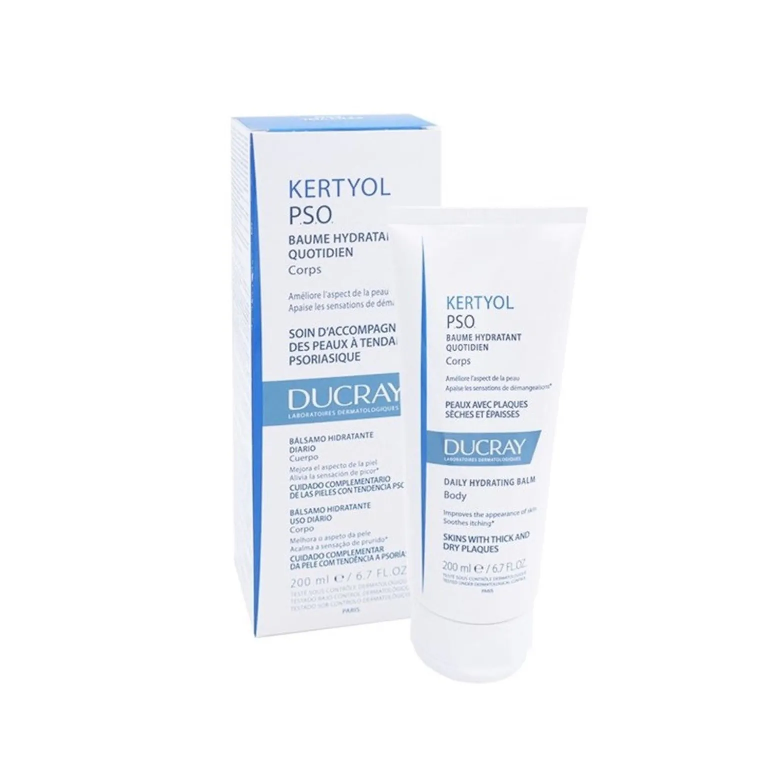 Ducray Kertyol P.S.O. Daily Hydrating Balm 200ml (6.76floz)