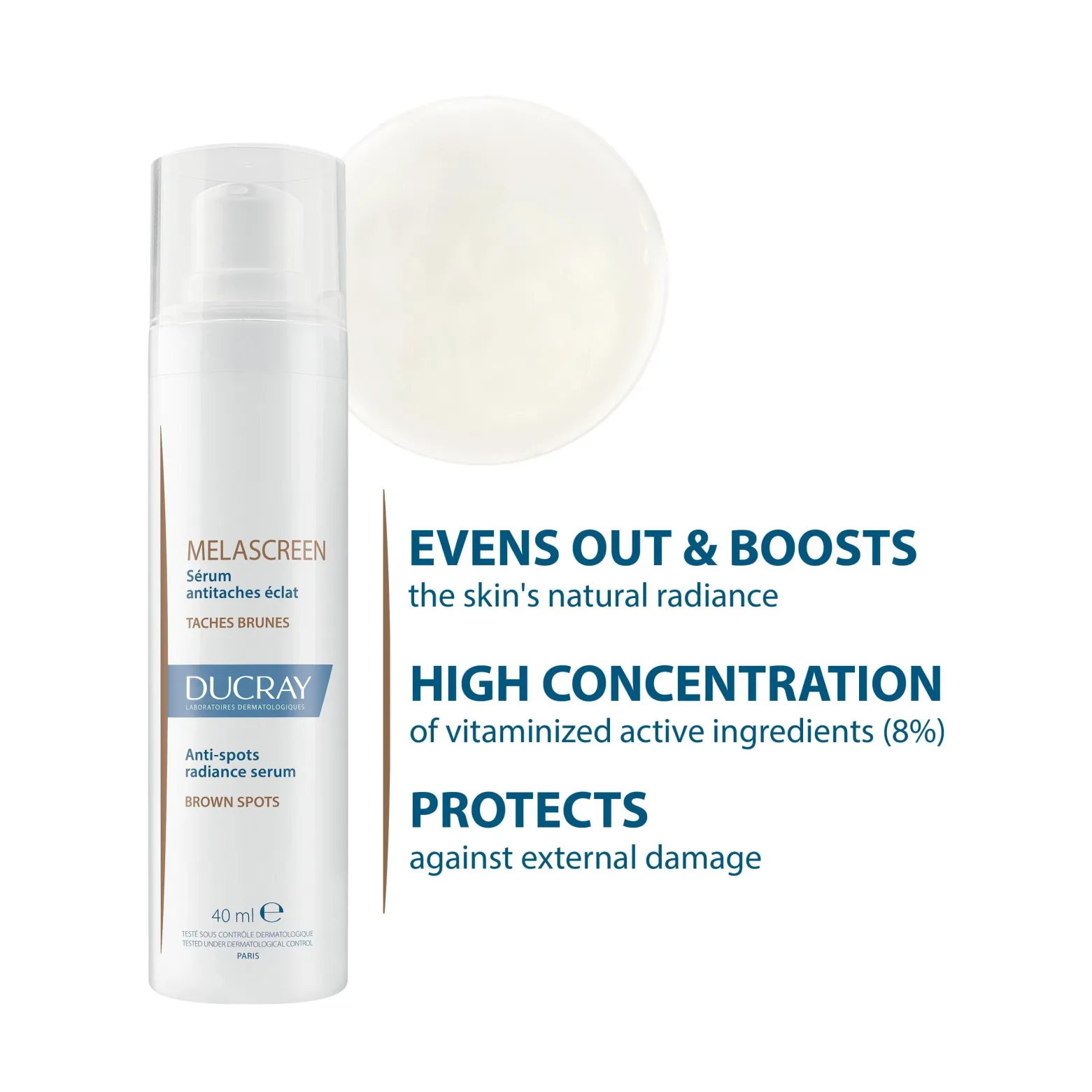 Ducray Melascreen Anti-Spots Radiance Serum 40ml (1.35floz)