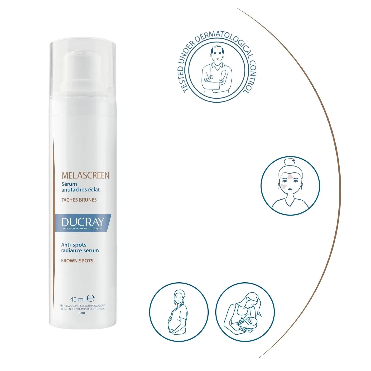Ducray Melascreen Anti-Spots Radiance Serum 40ml (1.35floz)