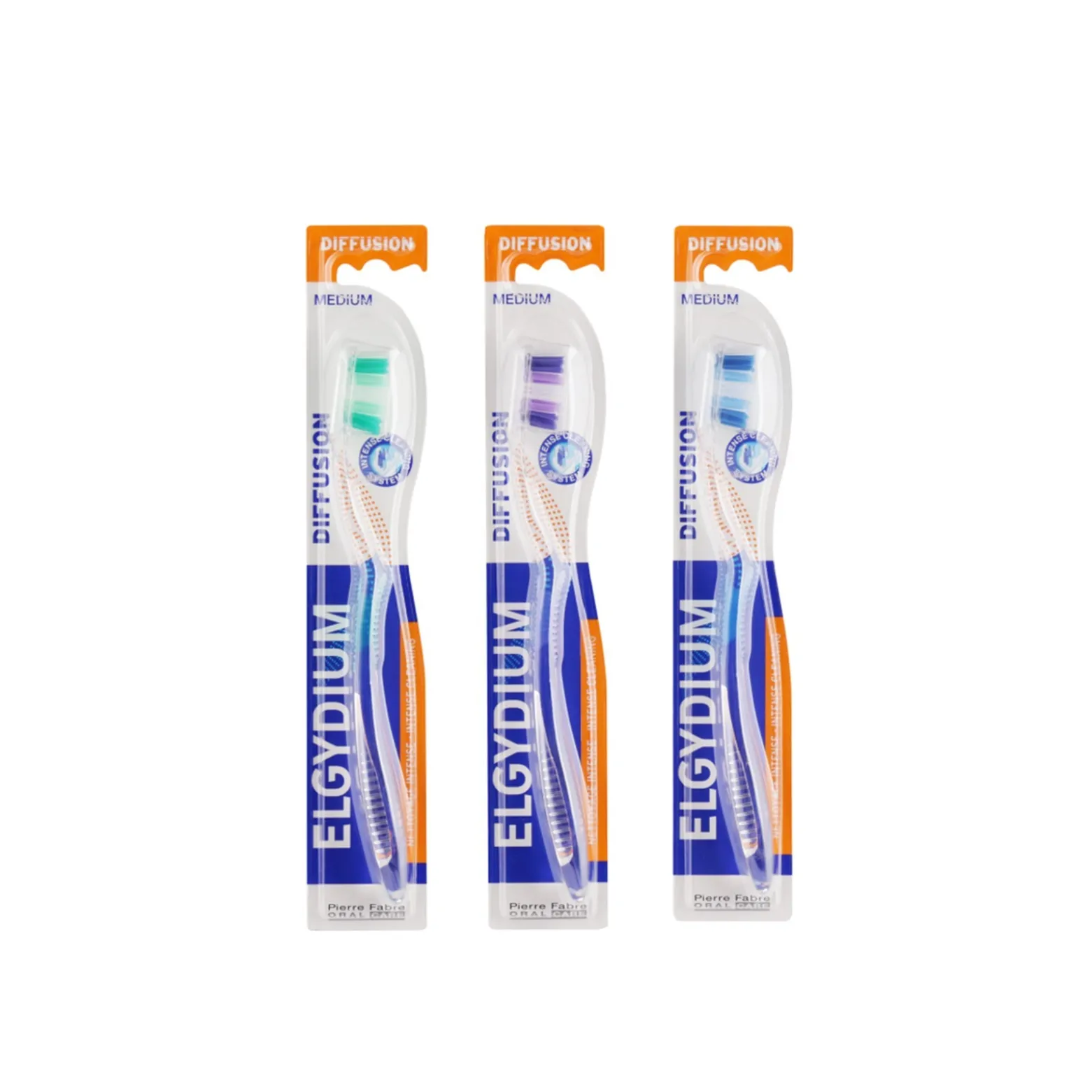 Elgydium Diffusion Toothbrush Medium x1