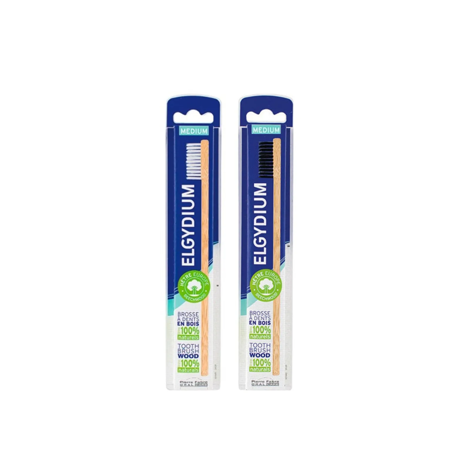 Elgydium Eco Wood Toothbrush Medium x1