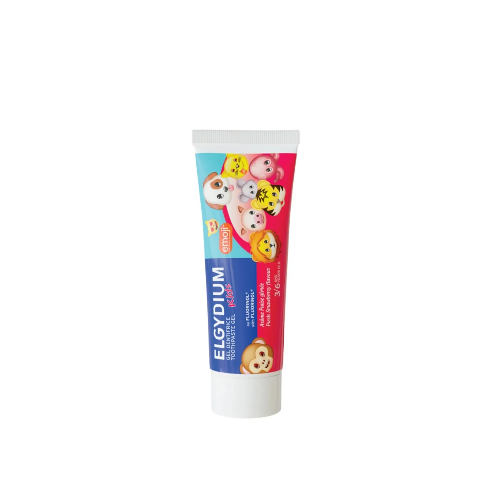 Elgydium Kids Emoji Fresh Strawberry Toothpaste 50ml (1.69floz)