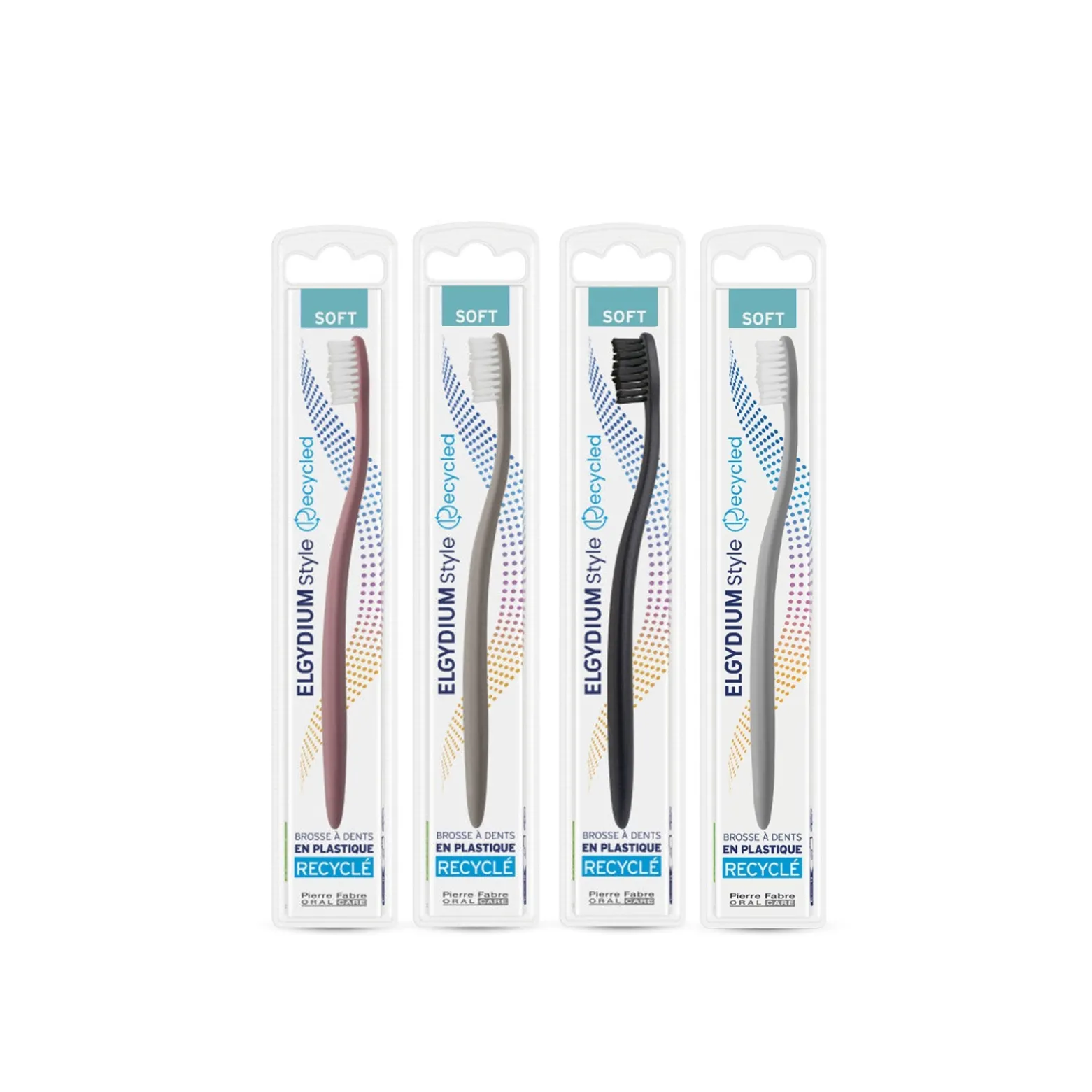 Elgydium Style Recycled Toothbrush Soft x1