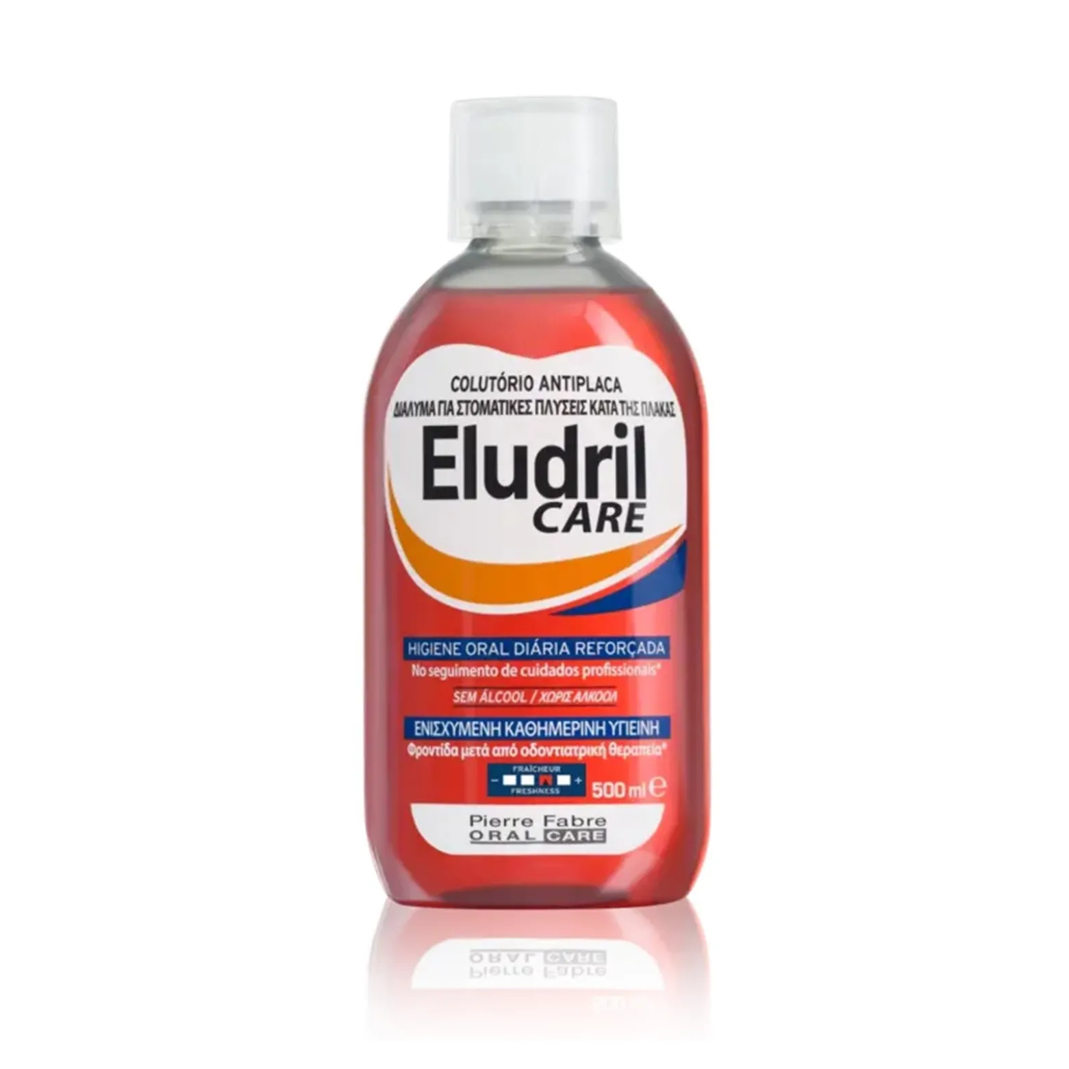 Eludril Care Antiplaque Mouthwash 500ml (16.9floz)
