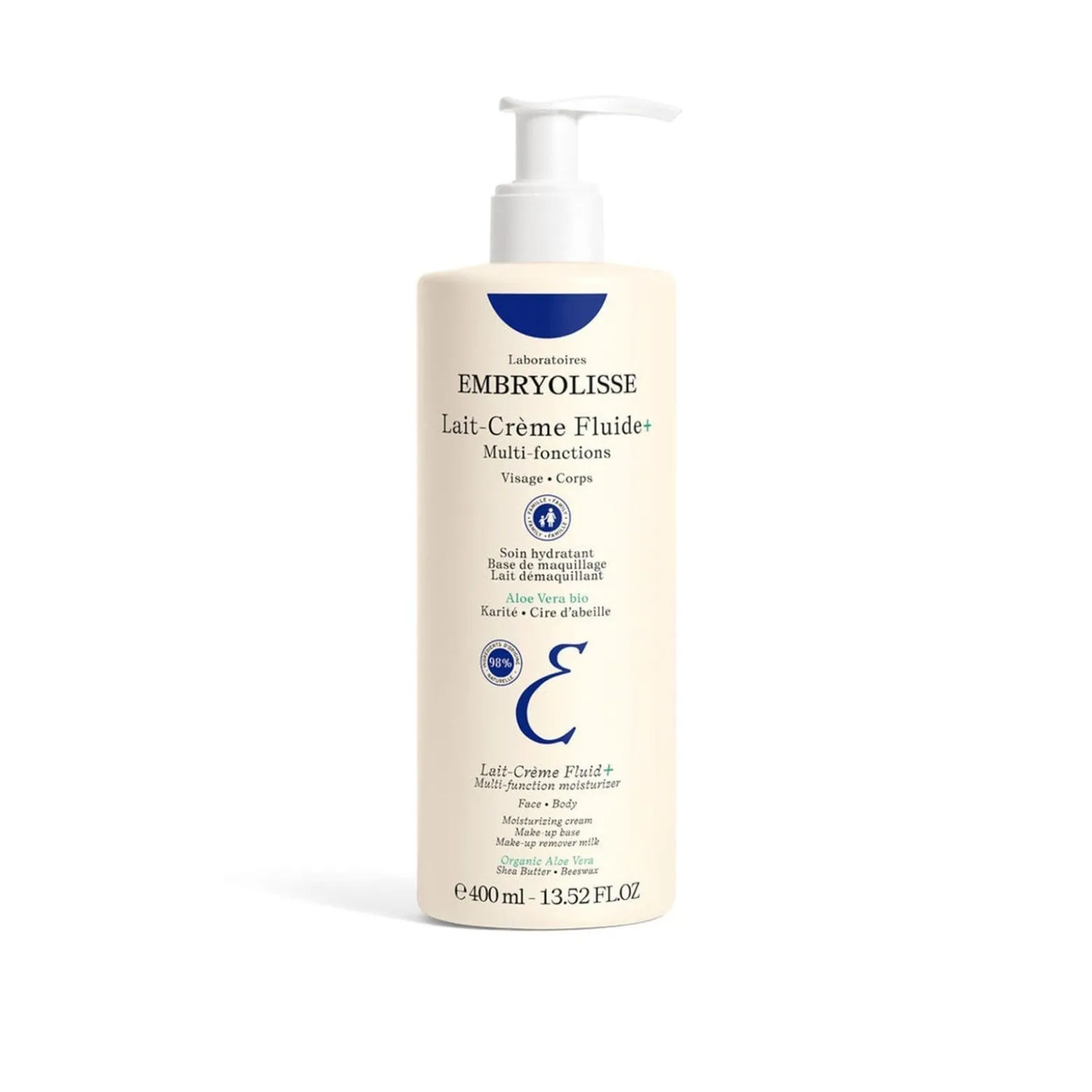 Embryolisse Lait-Crème Fluid+ Multi-Function Moisturizer 400ml (13.52floz)