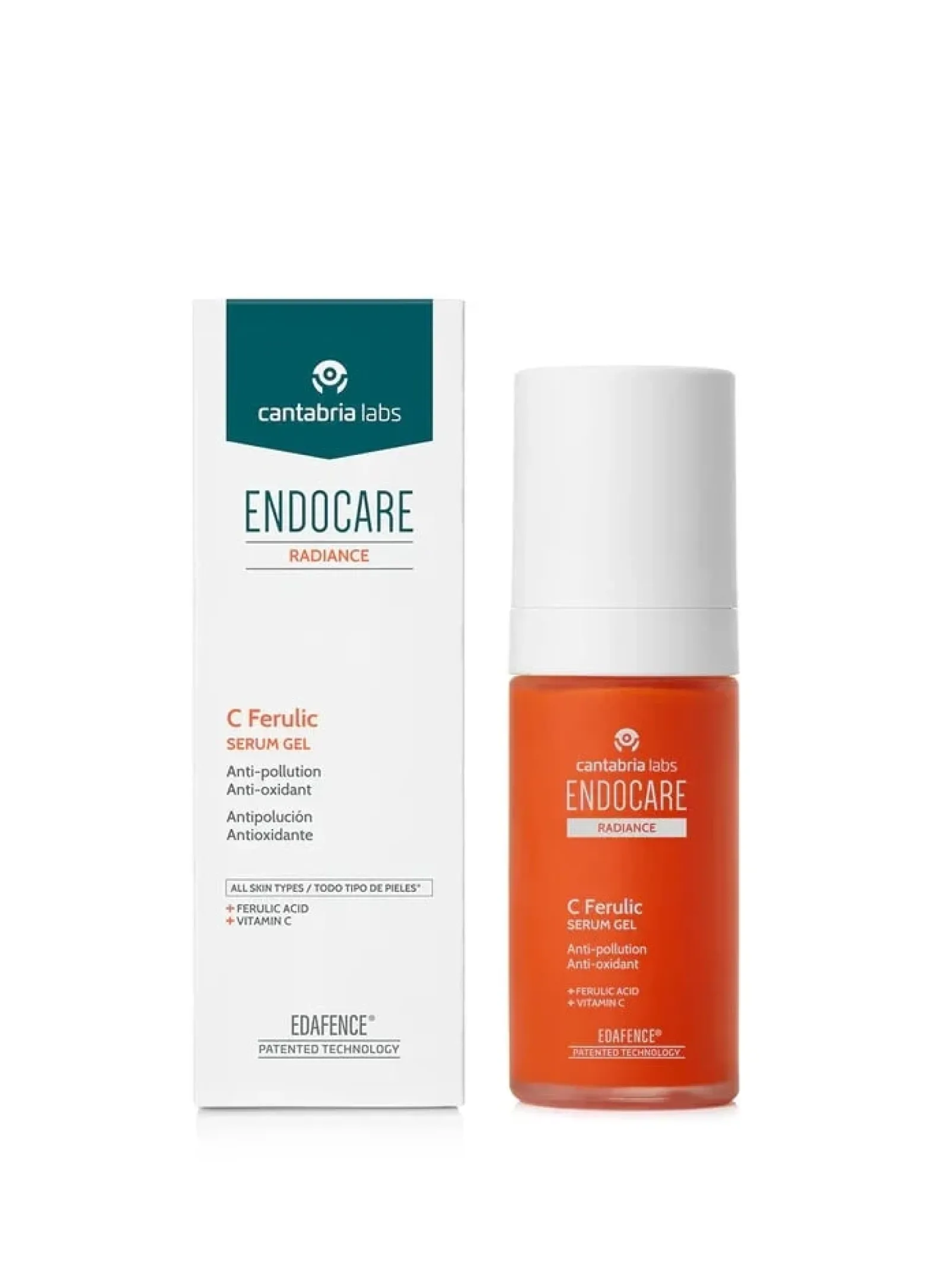 Endocare Radiance C Ferulic Edafence Serum Gel 30ml (1.01floz)