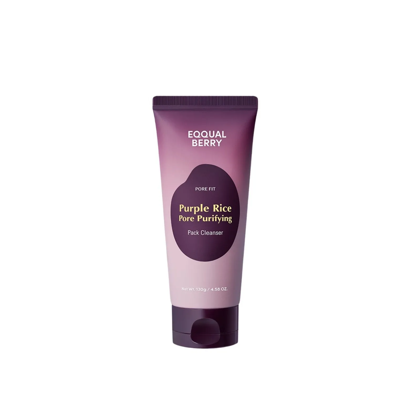 Eqqualberry Purple Rice Pore Purifying Pack Cleanser 130g (4.58oz)